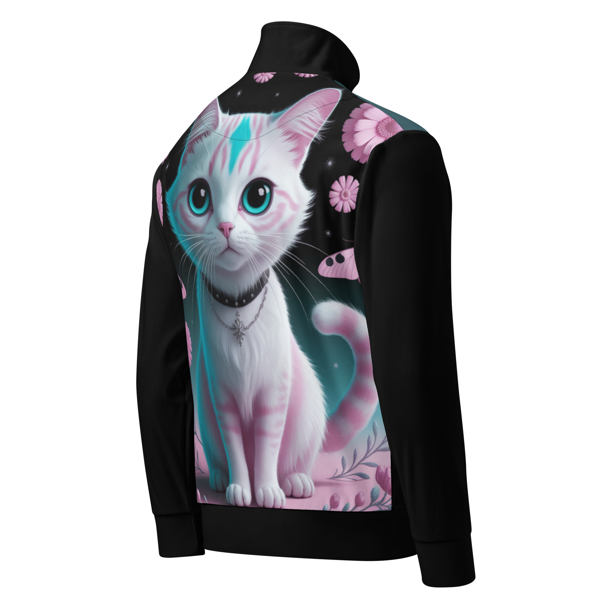 Dreamscape Kitty Cat Track Jacket