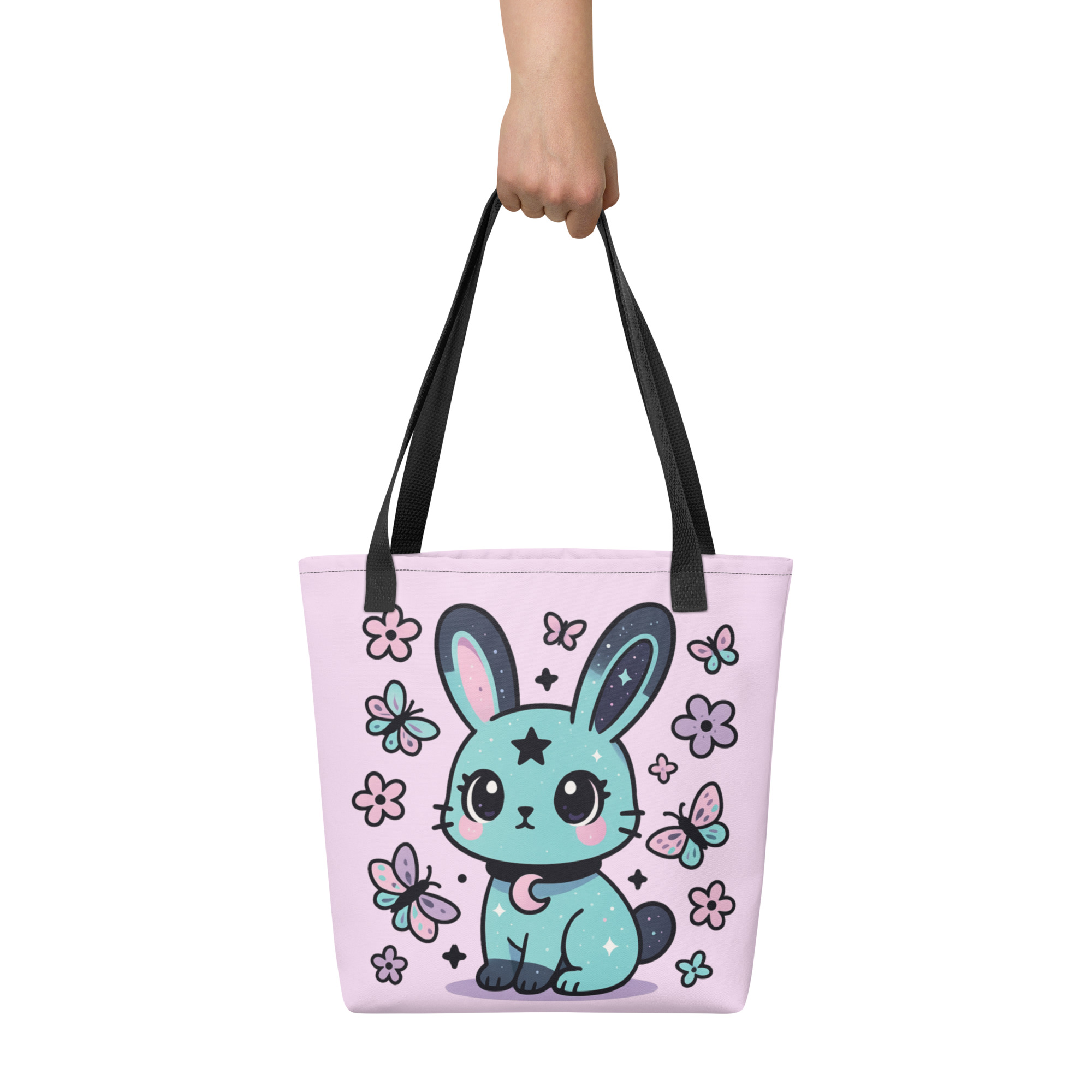 Kawaii Bunny Tote Bag