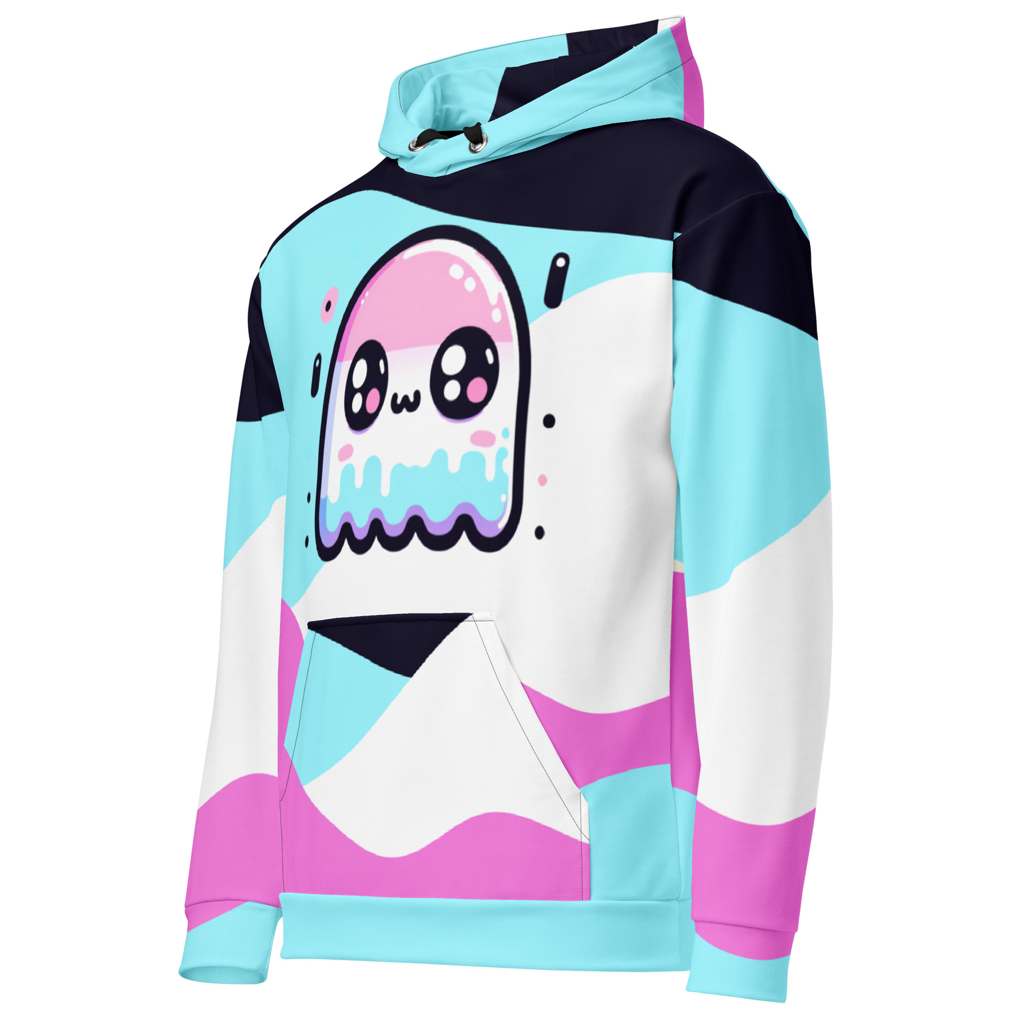 Kawaii Digi Ghost Hoodie