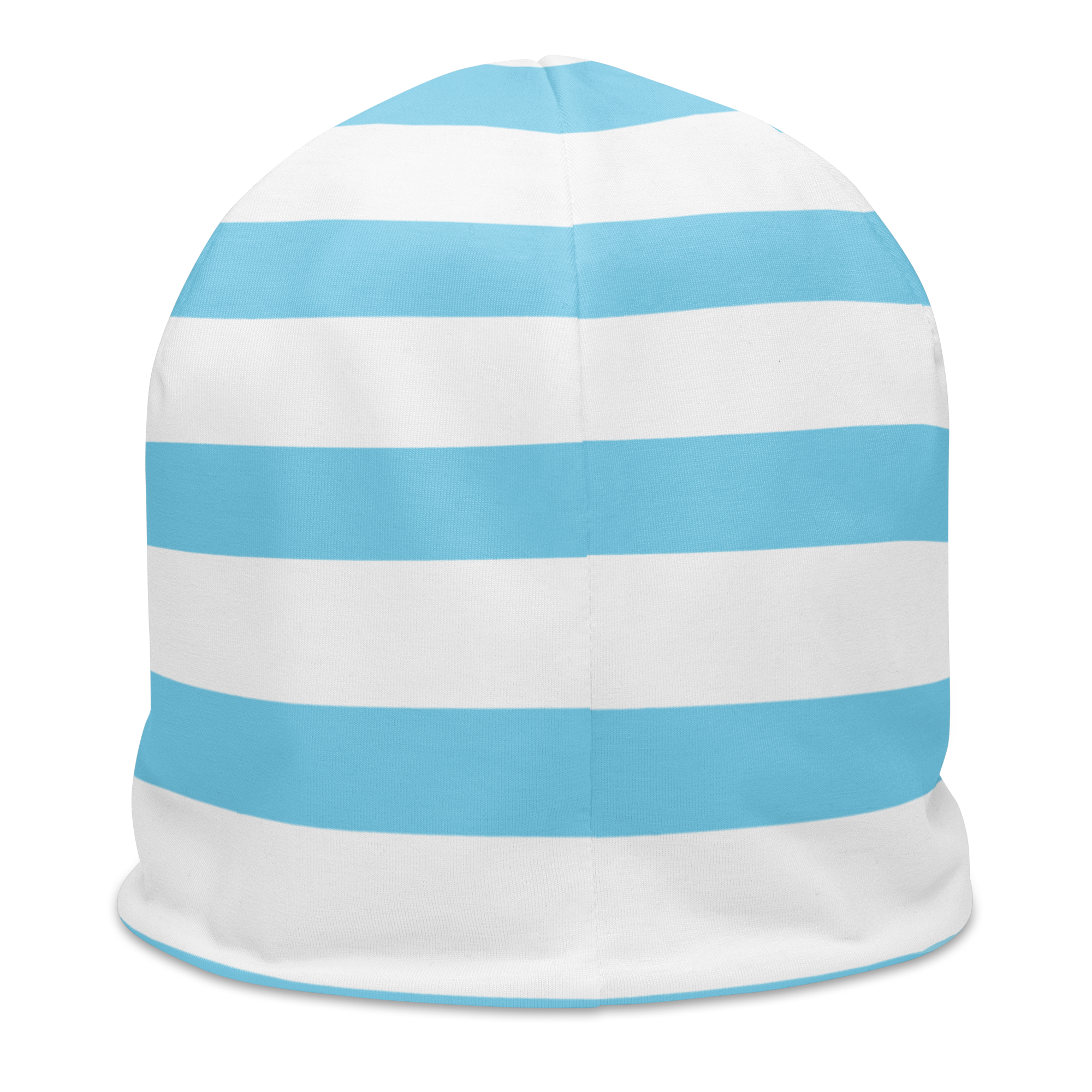 Striped Beanie with Enchanted Error Print