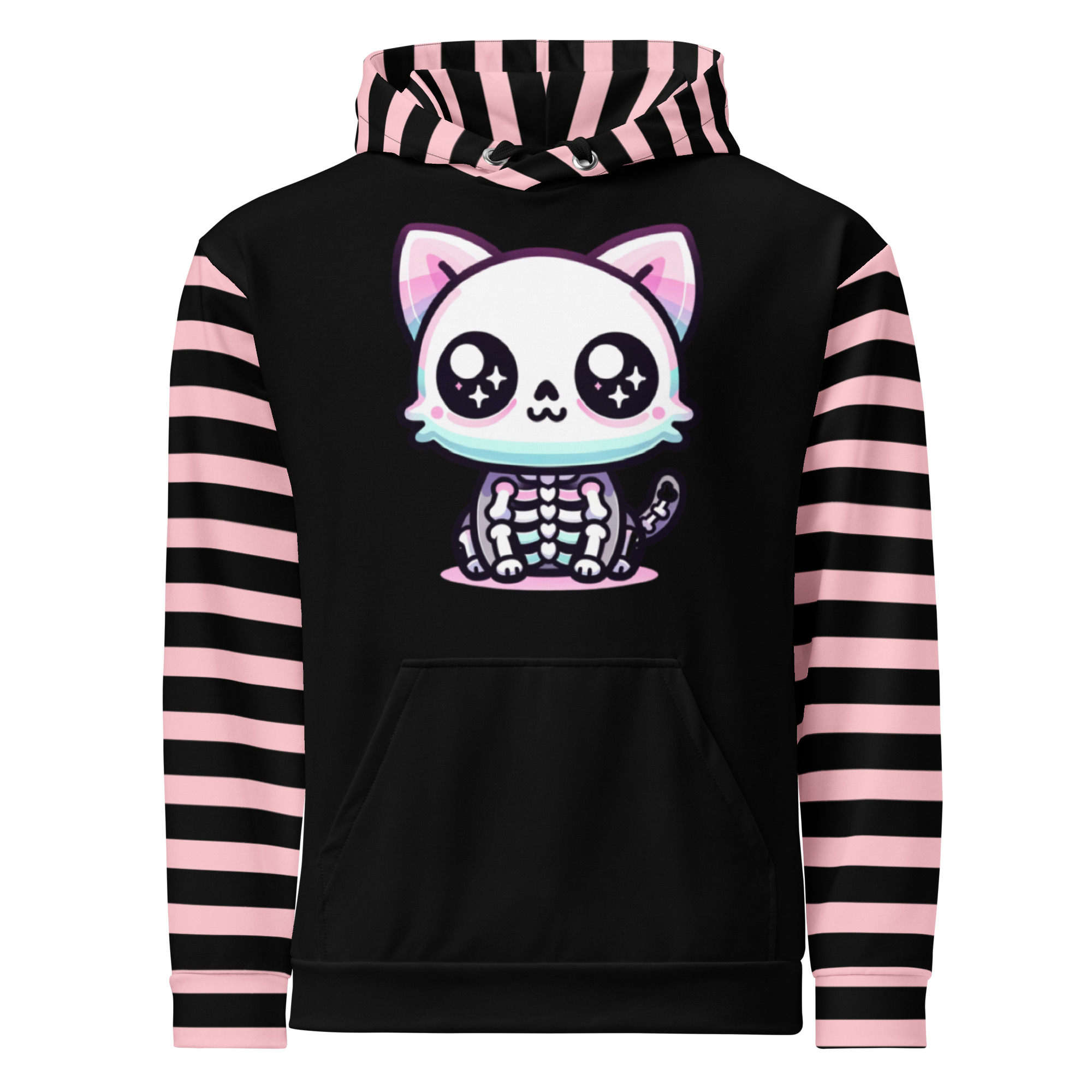 Skeleton Cat Hoodie