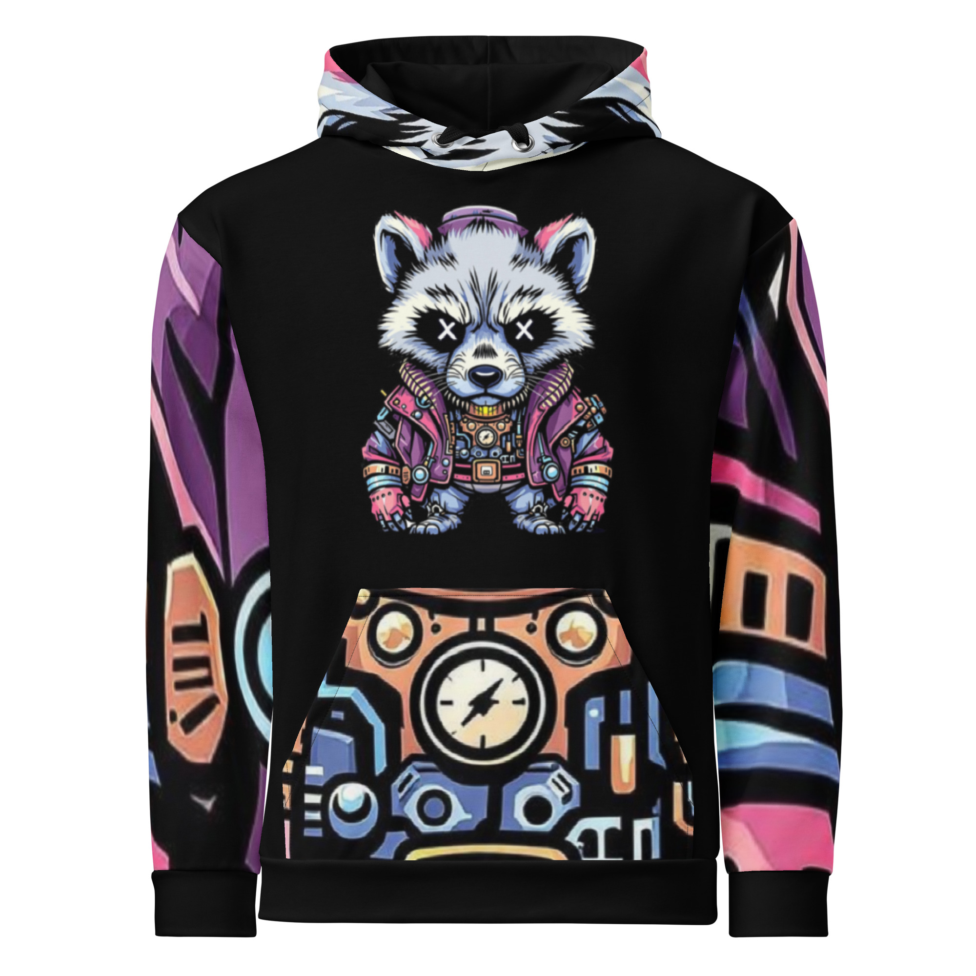 Raccoon Space Adventure Hoodie