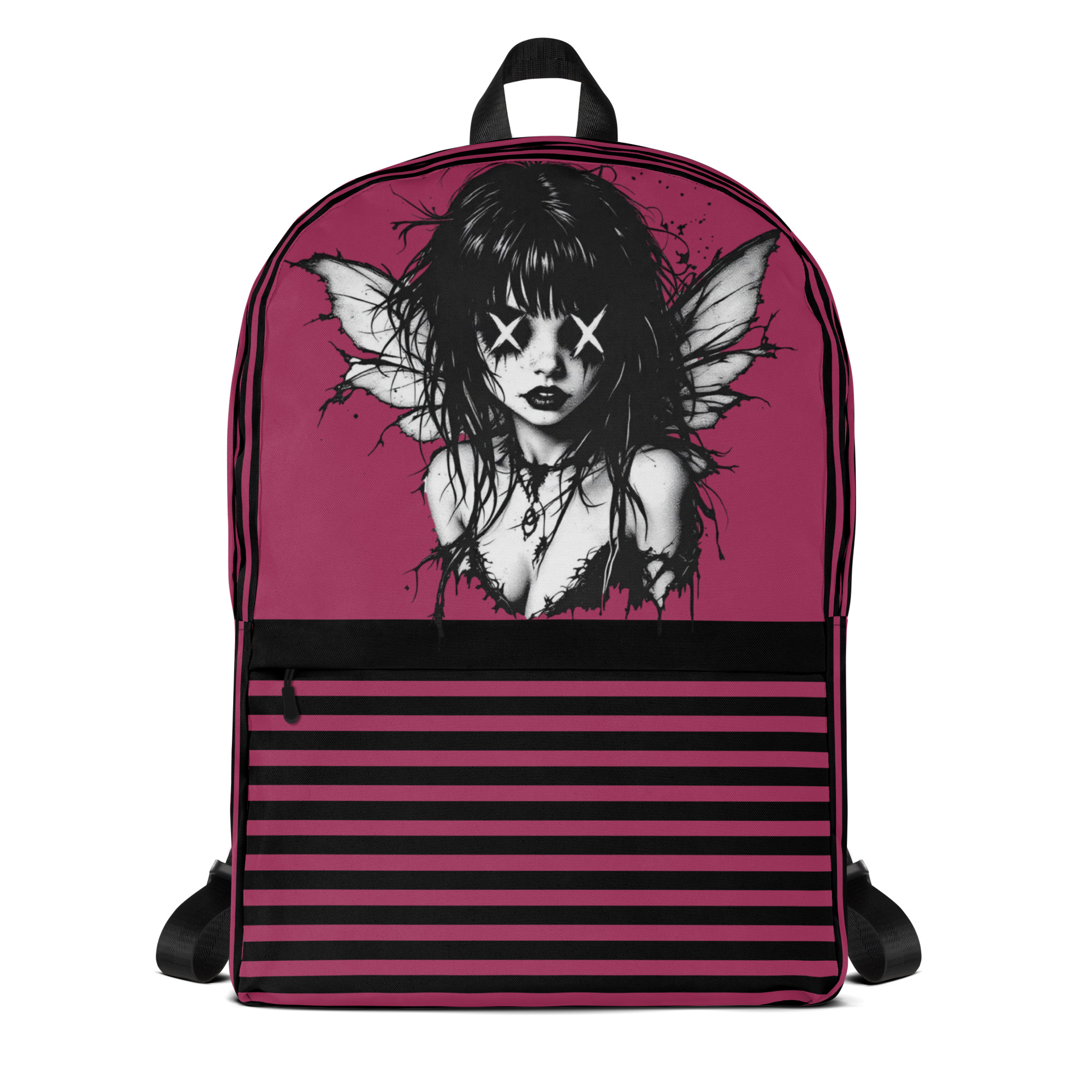Gothic Fairy Printed Backpack