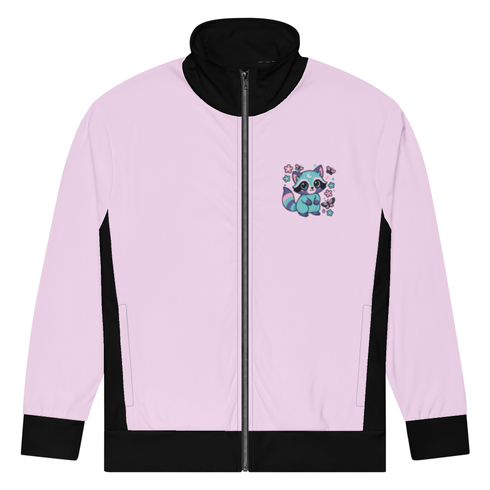 Pink Raccoon Track Jacket