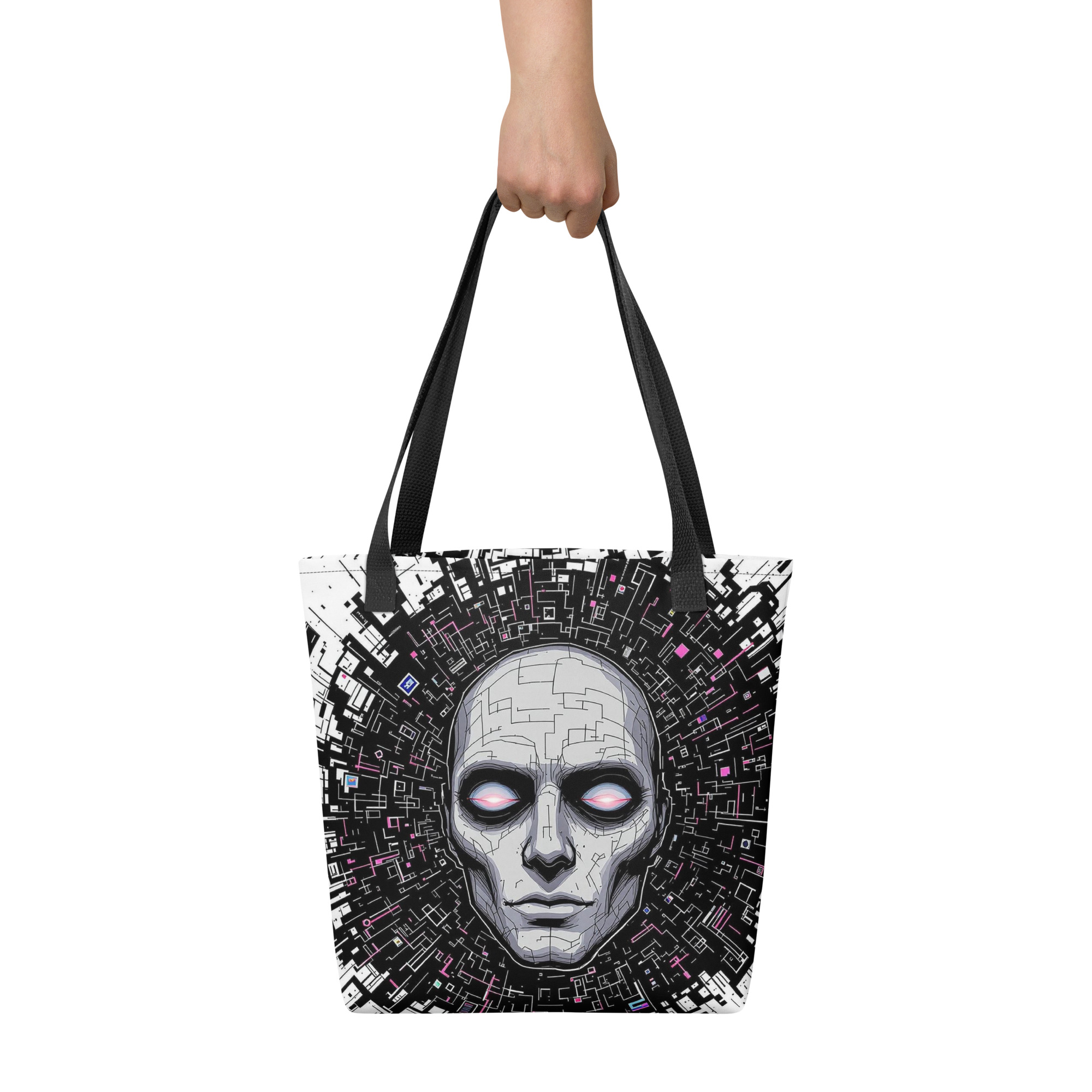 Geometric Pattern Tote Bag