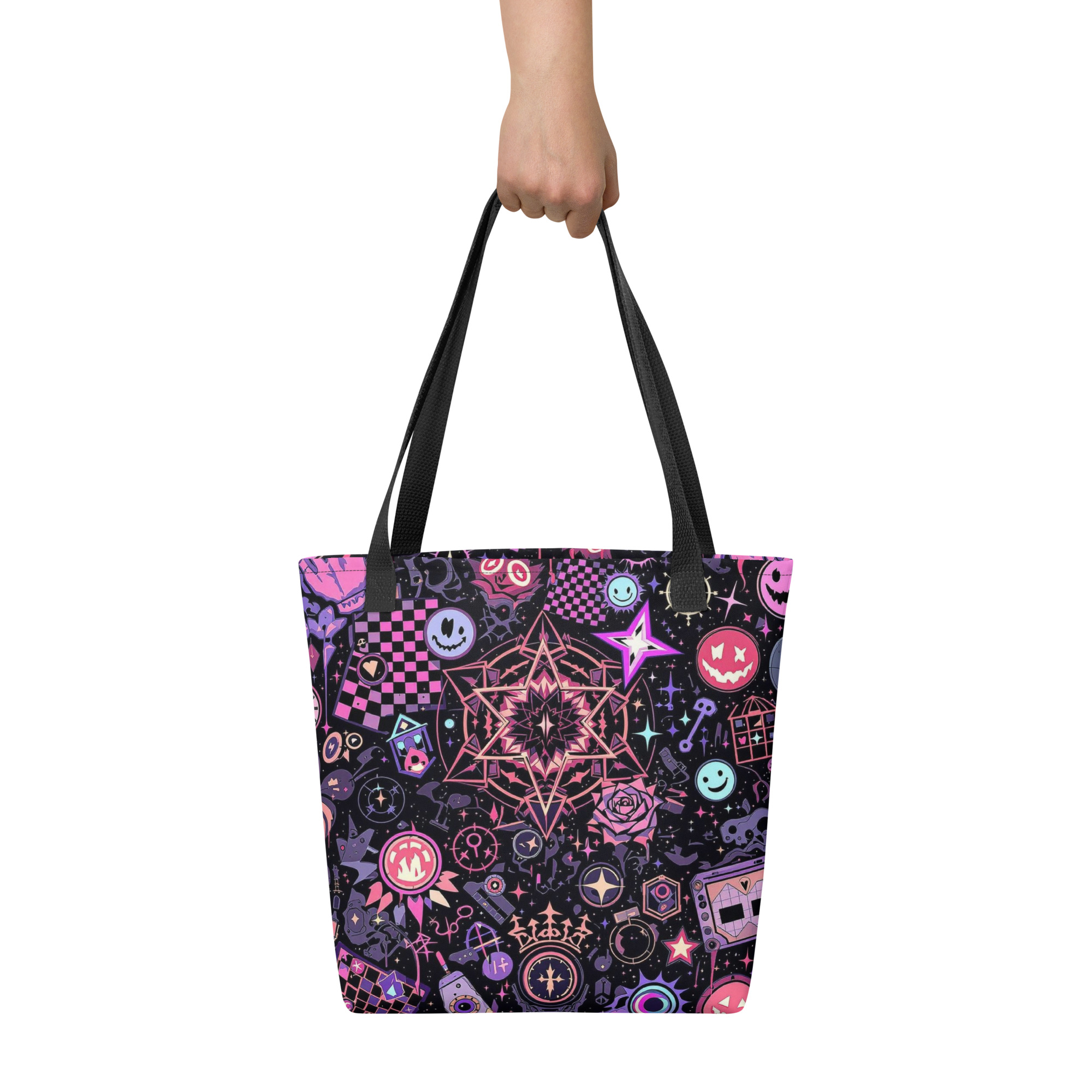 Gothic Pop Art Tote Bag