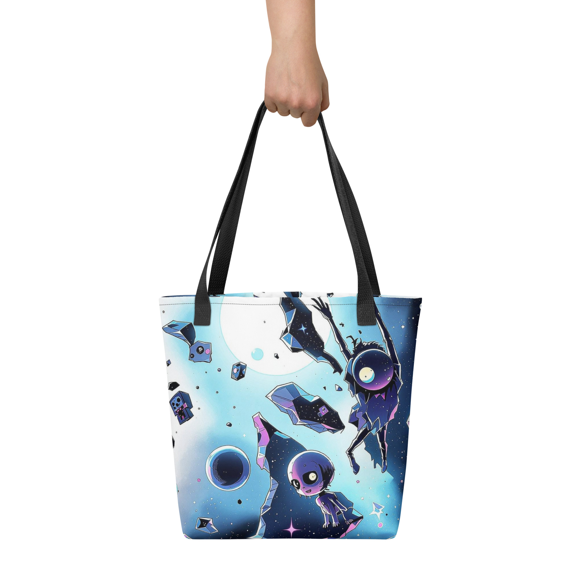 Galaxy Creatures Tote Bag