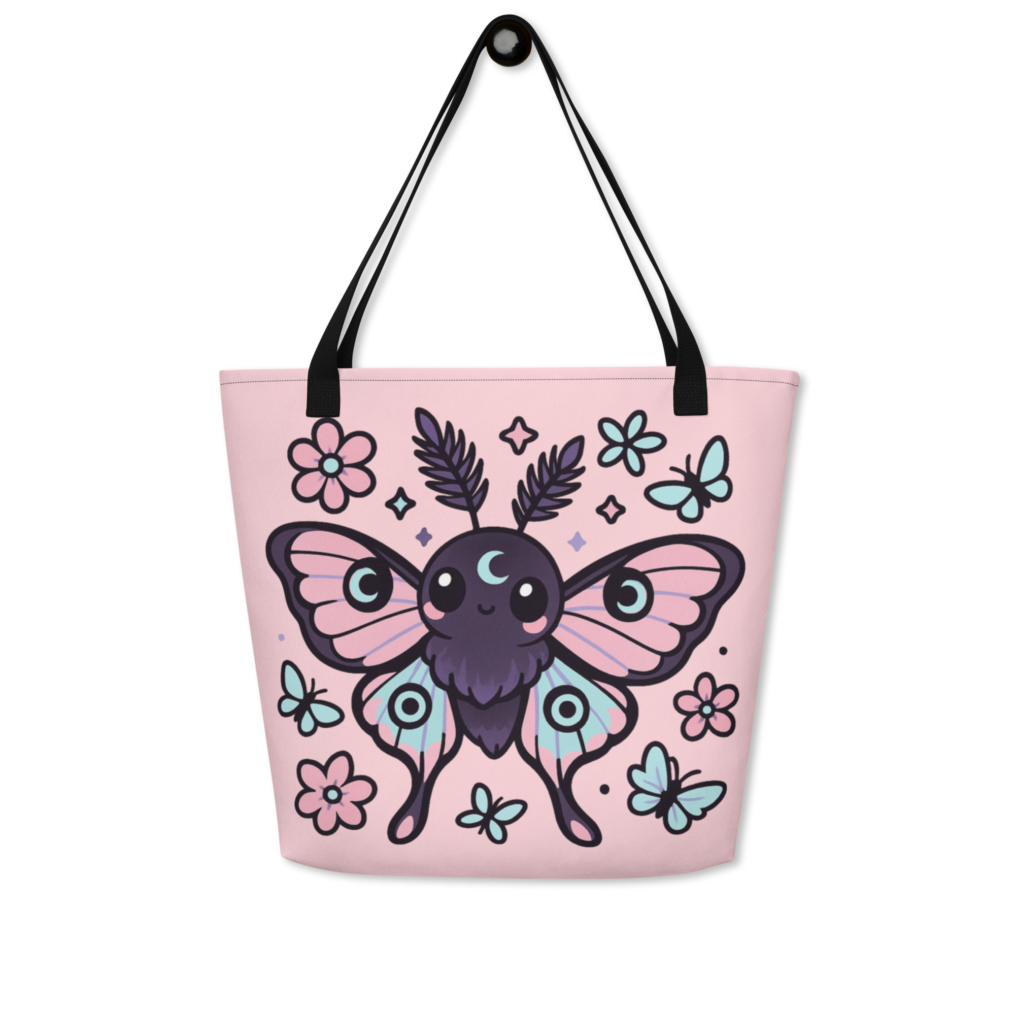 Cute Moth Tote Bag
