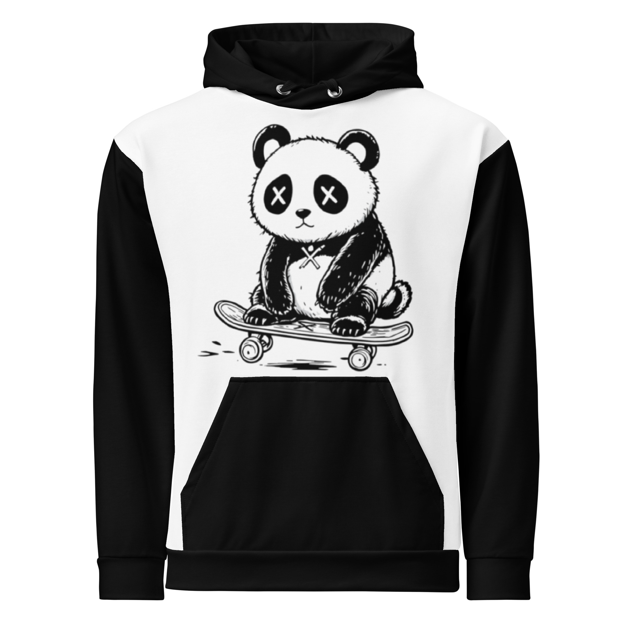 Panda Skateboard Hoodie