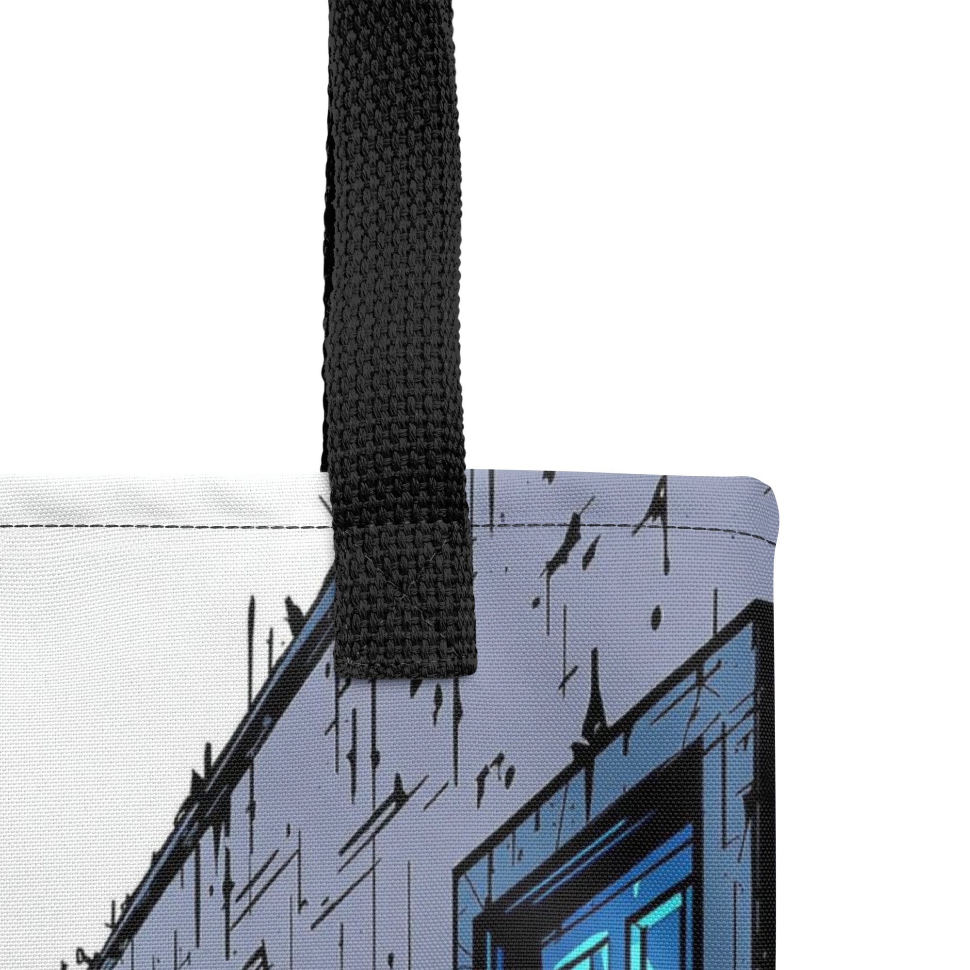 Geometric Color Doors Tote Bag