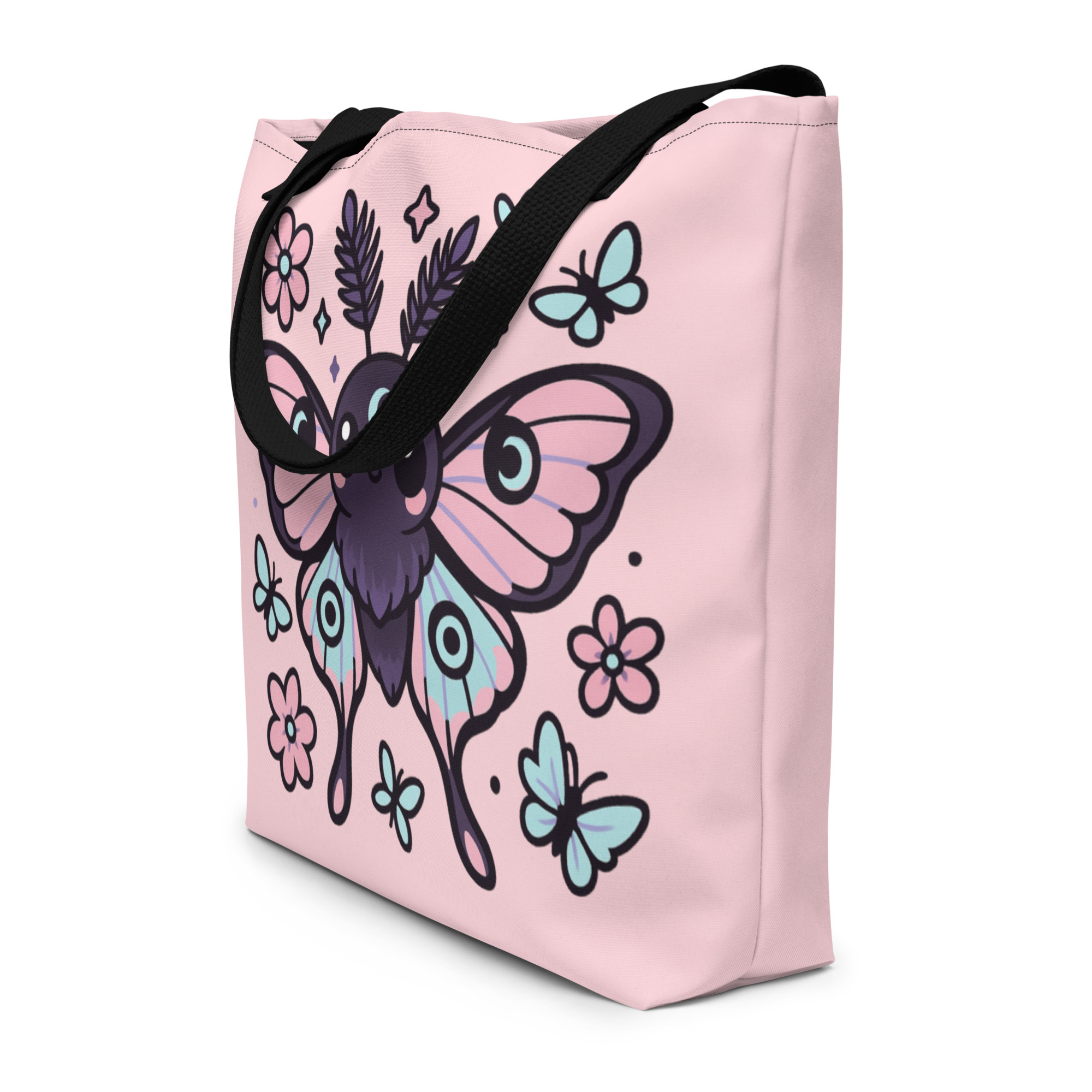 Cute Moth Tote Bag