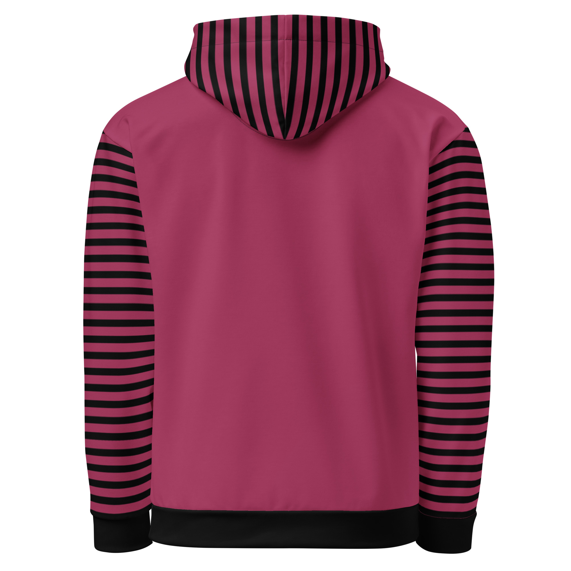 Striped Fairy Graphic Hoodie