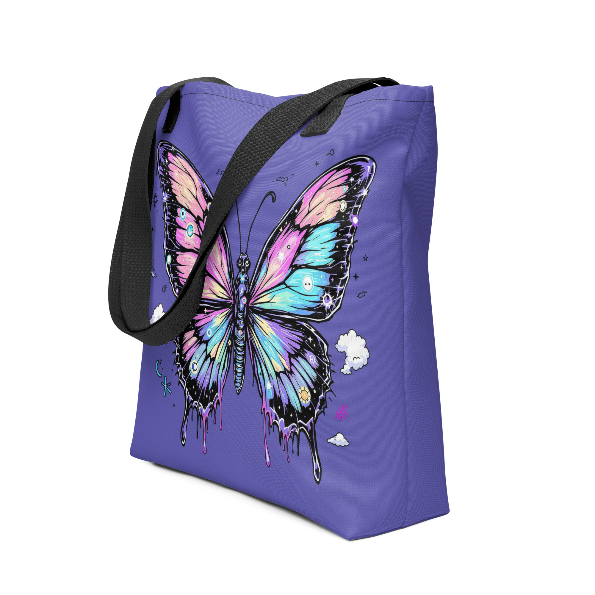 Colorful Butterfly Tote Bag