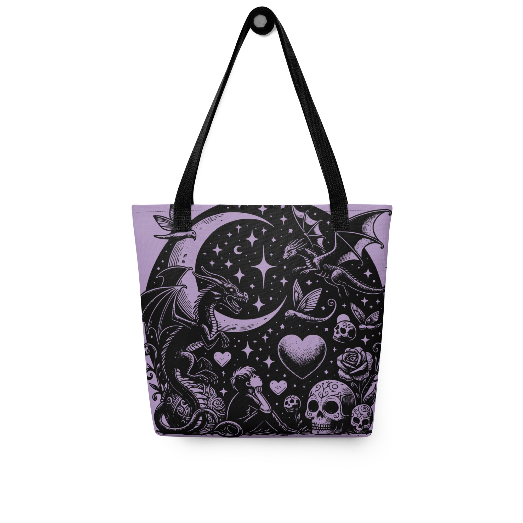 Gothic Dragon Tote Bag
