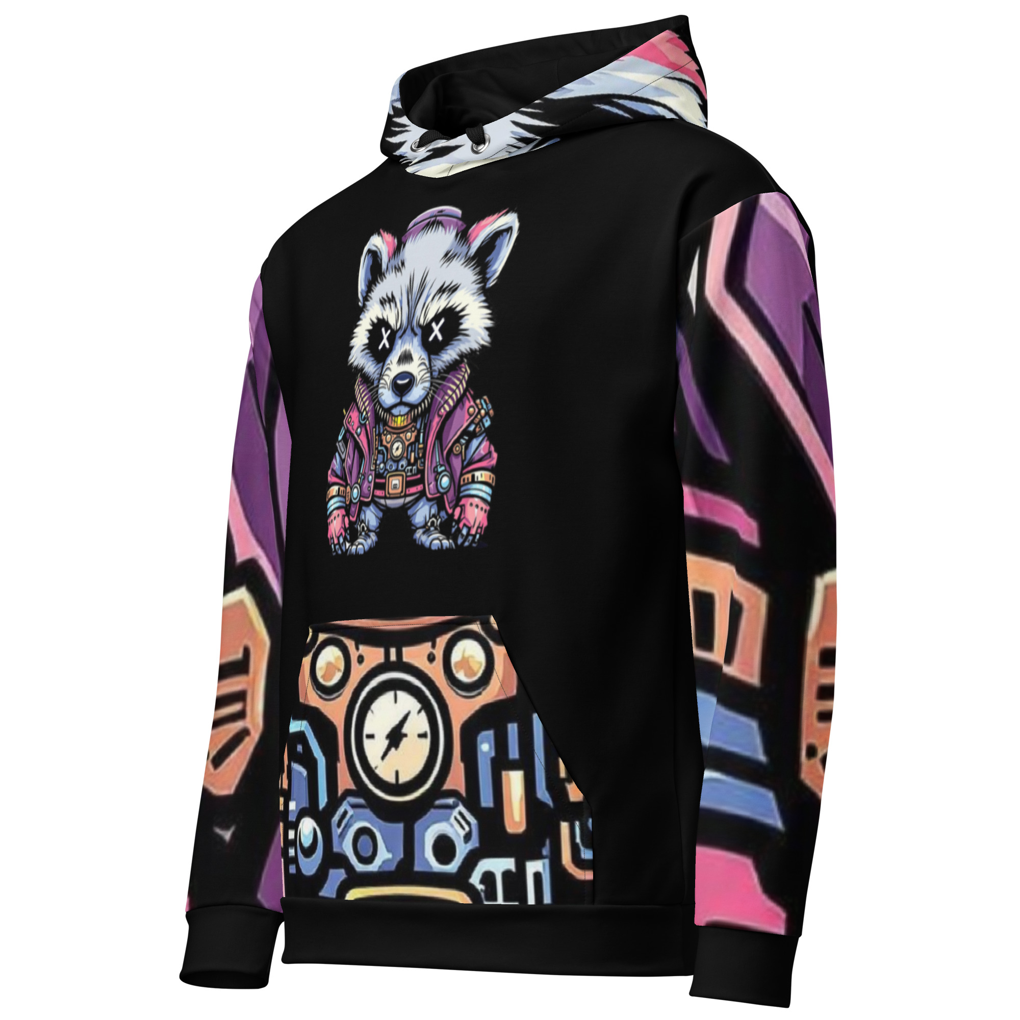 Raccoon Space Adventure Hoodie