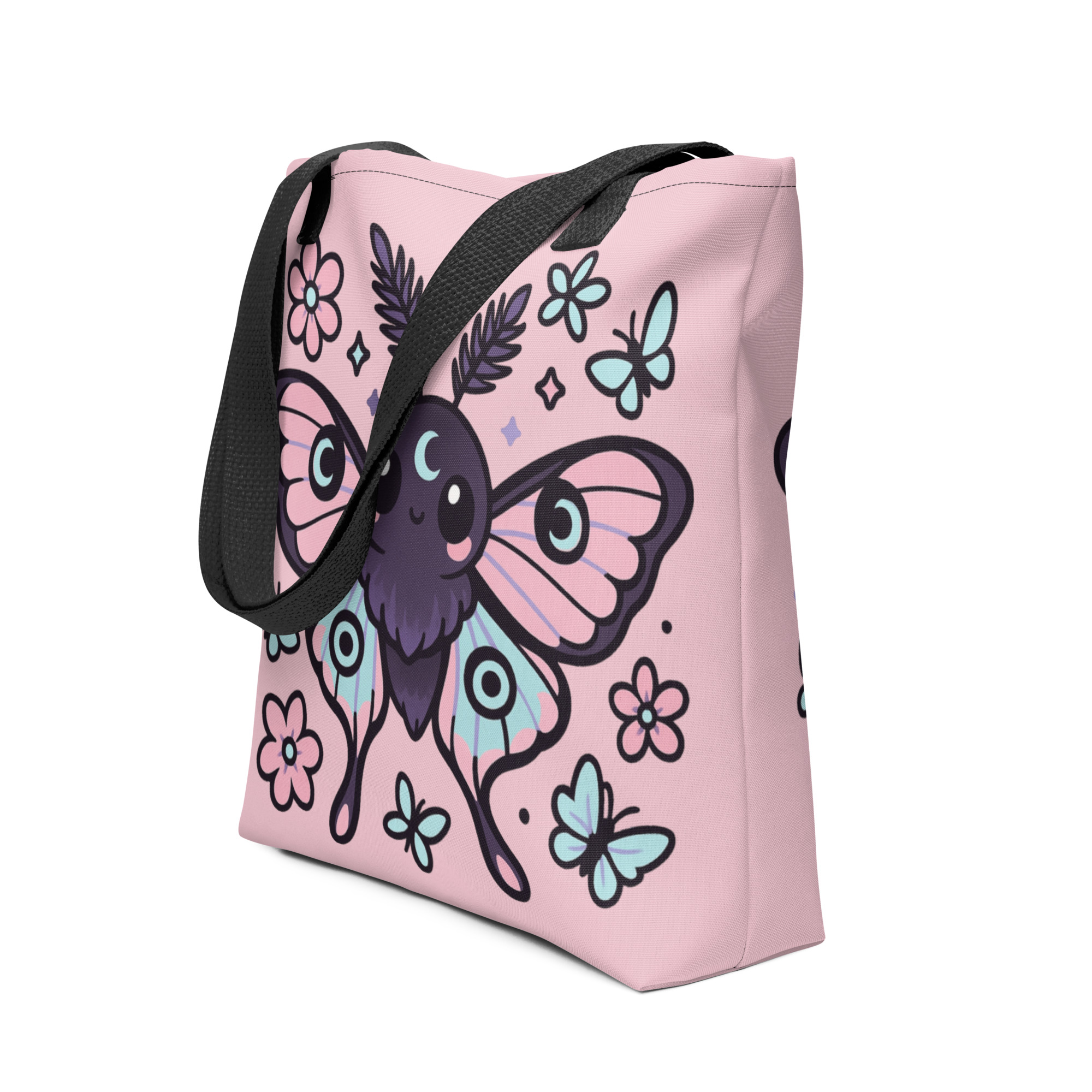 Cute Moth Tote Bag