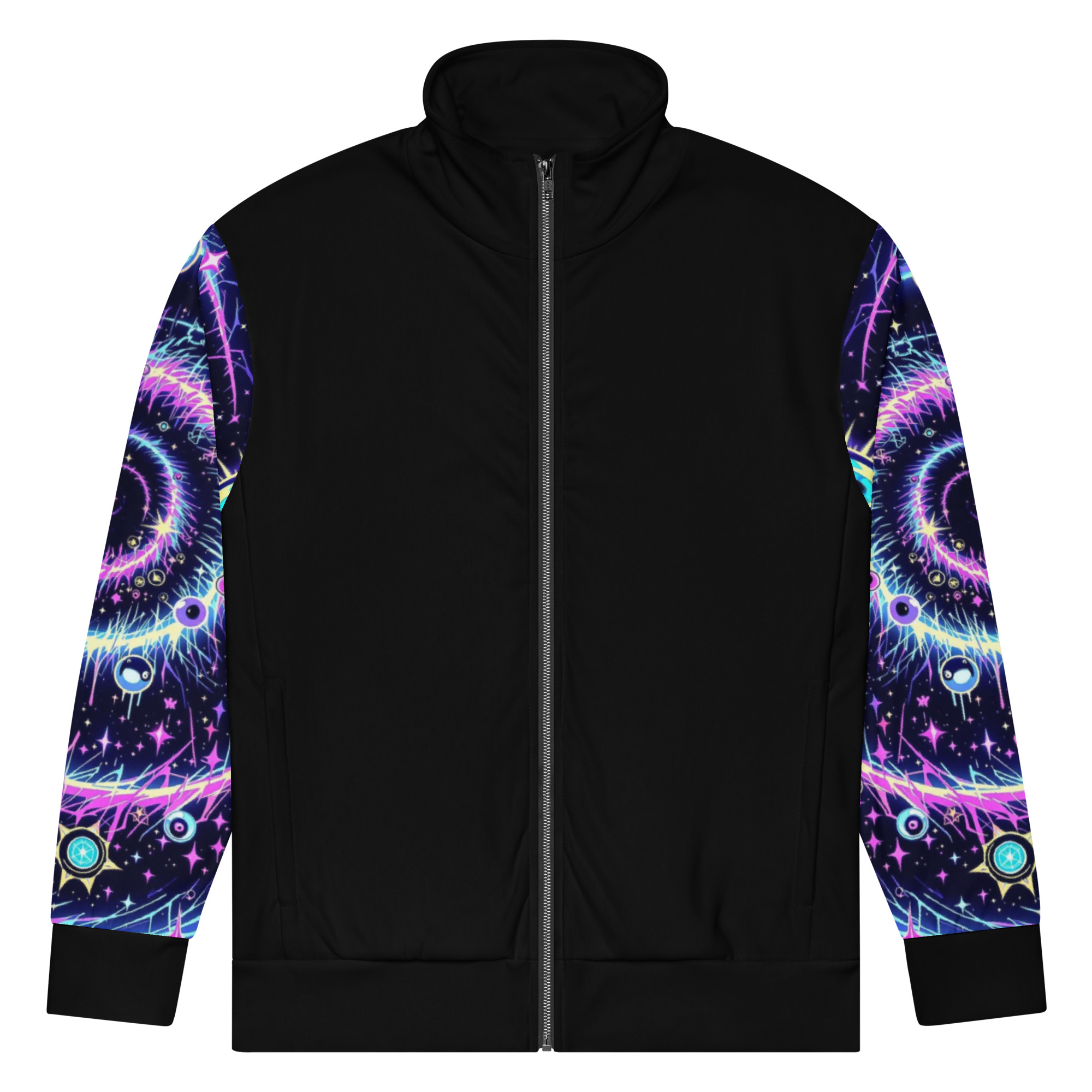 Galaxy Pattern Track Jacket