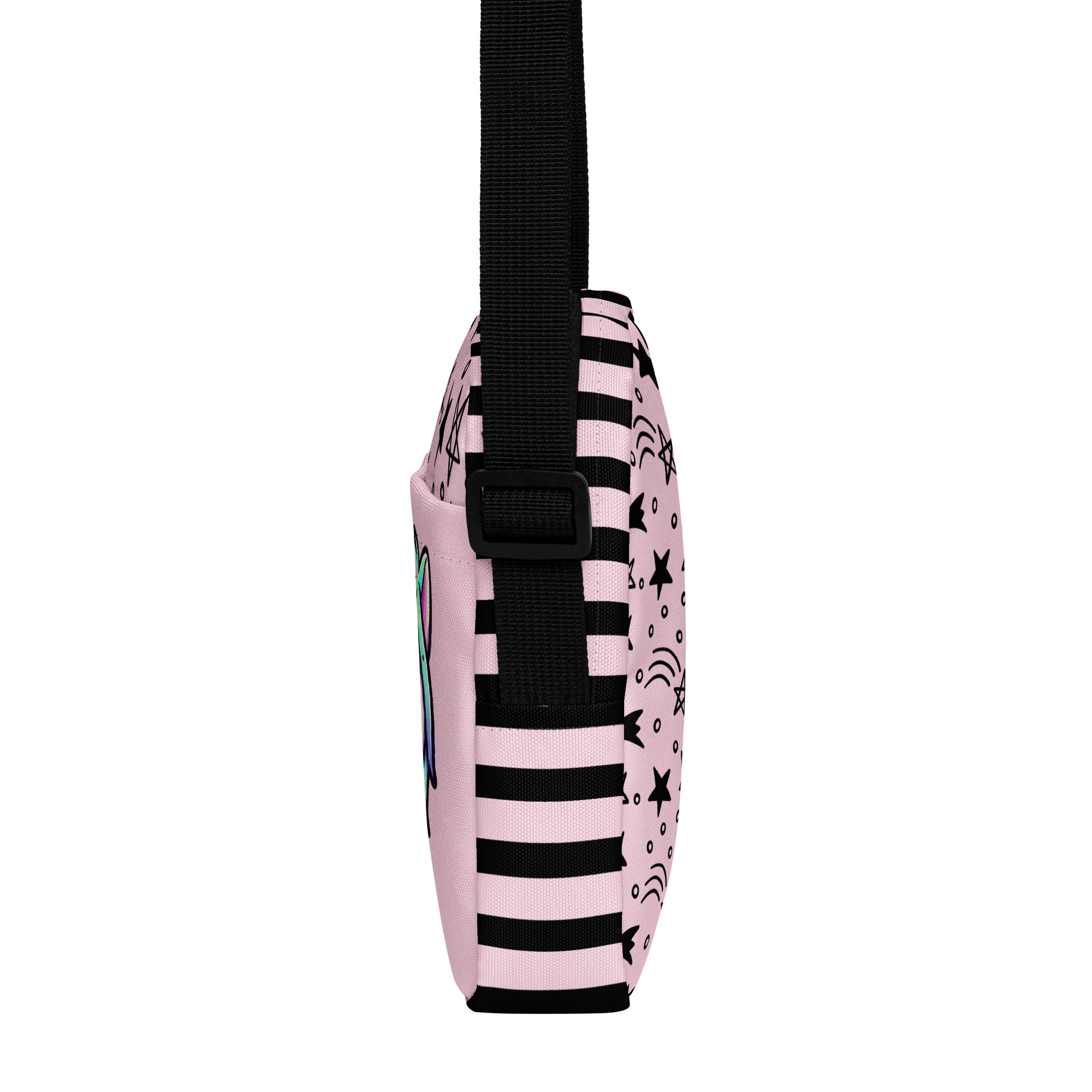 Pastel Unicorn Cat Crossbody Bag