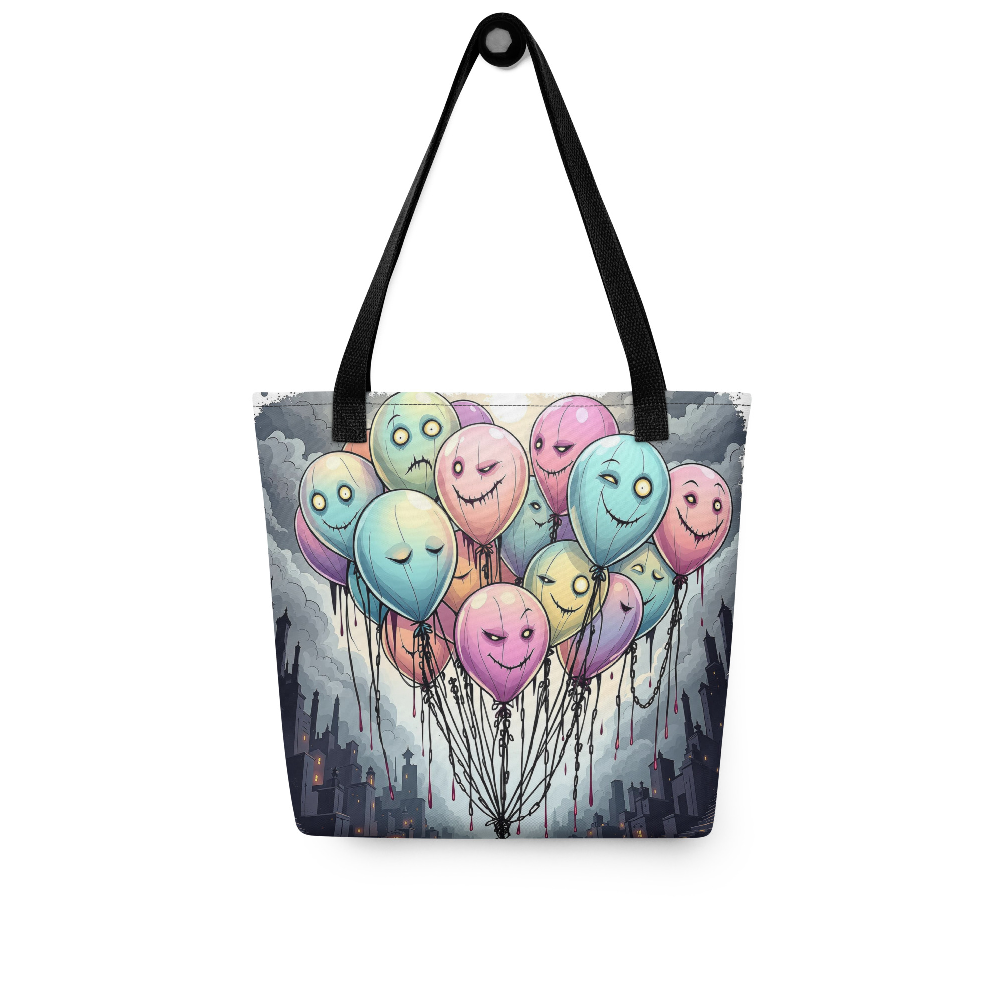 Colorful Balloon Art Tote Bag