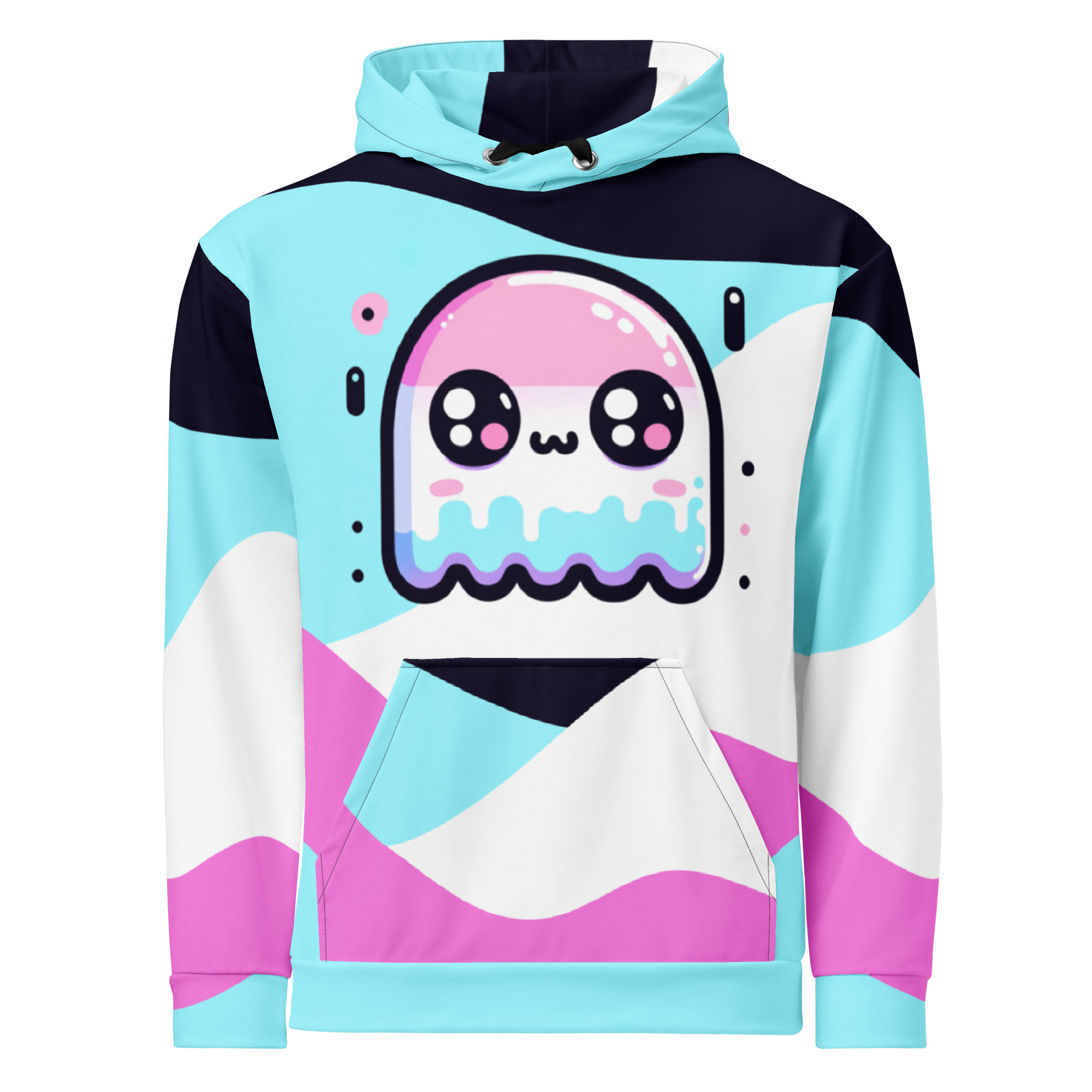 Kawaii Digi Ghost Hoodie