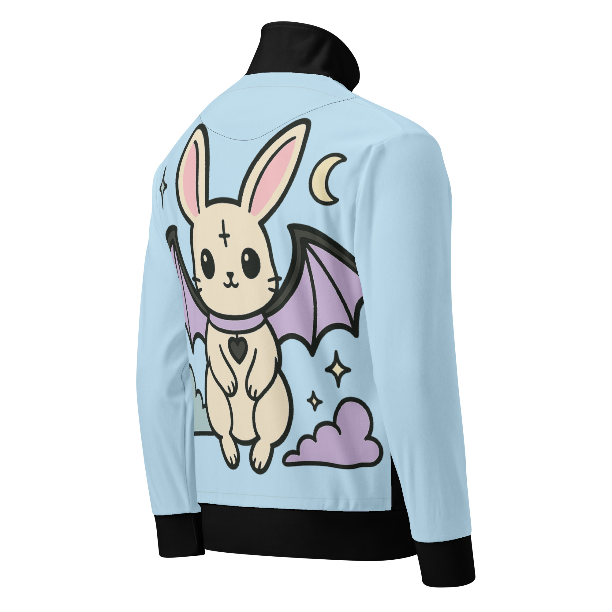 Bat Bunny Light Blue Track Jacket