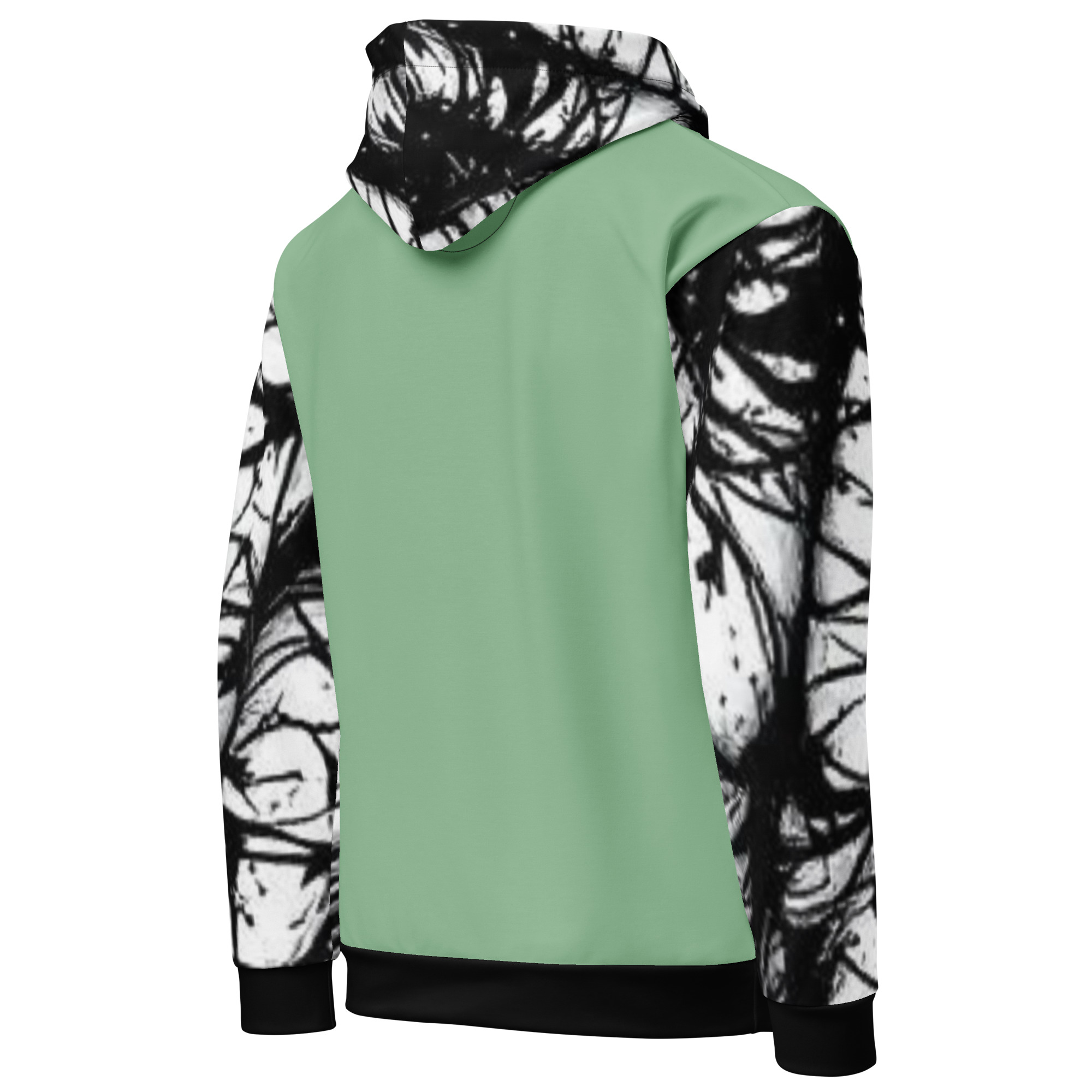 Graphic Art Hooded Sweatshirt