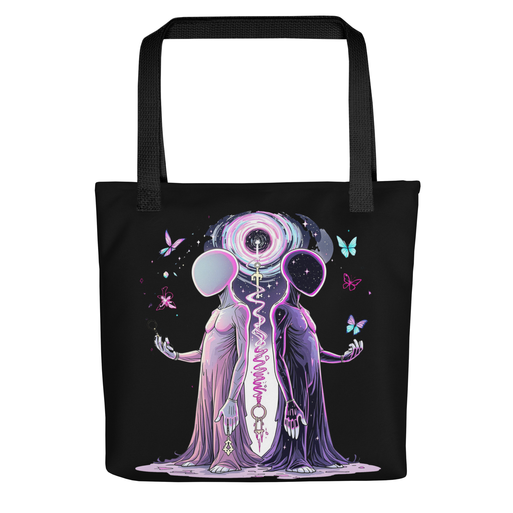 Alien Lovers Tote Bag