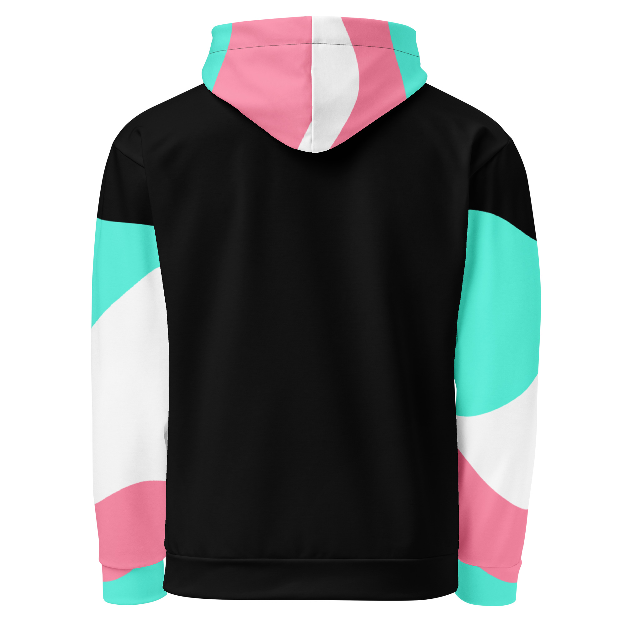 Colorful Kawaii Clown Print Hoodie