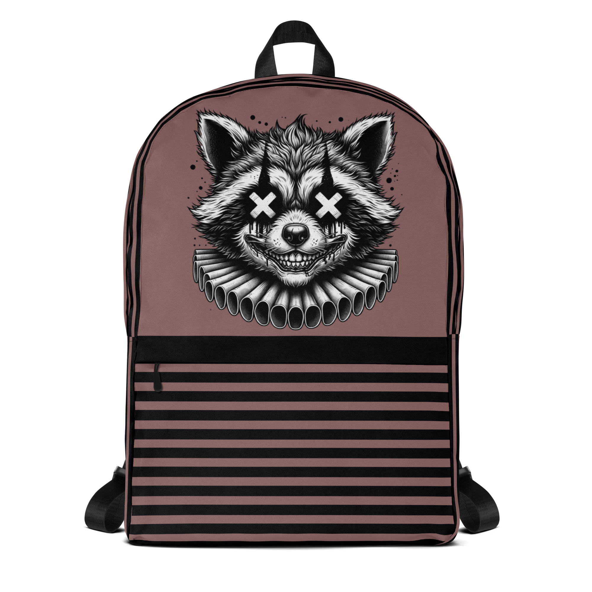 Raccoon Graphic Backpack