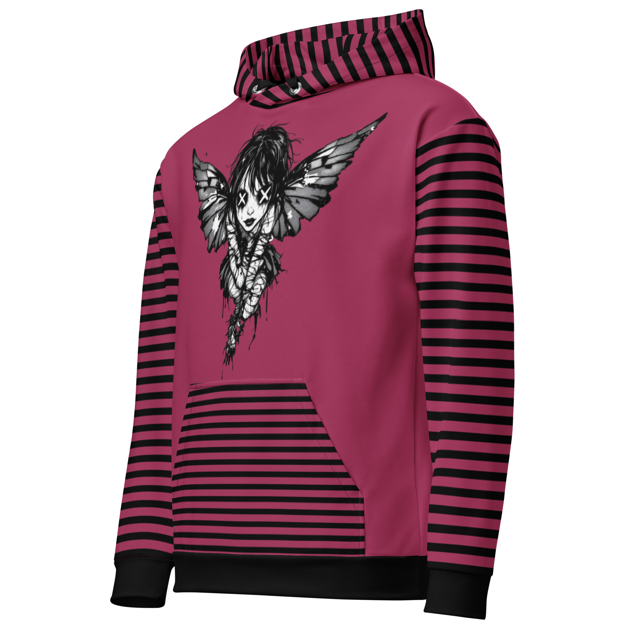 Winged Fairy Graphic Hoodie
