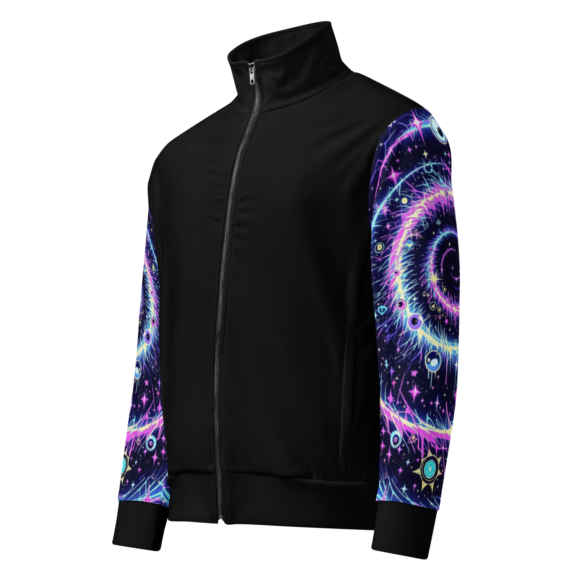 Galaxy Pattern Track Jacket