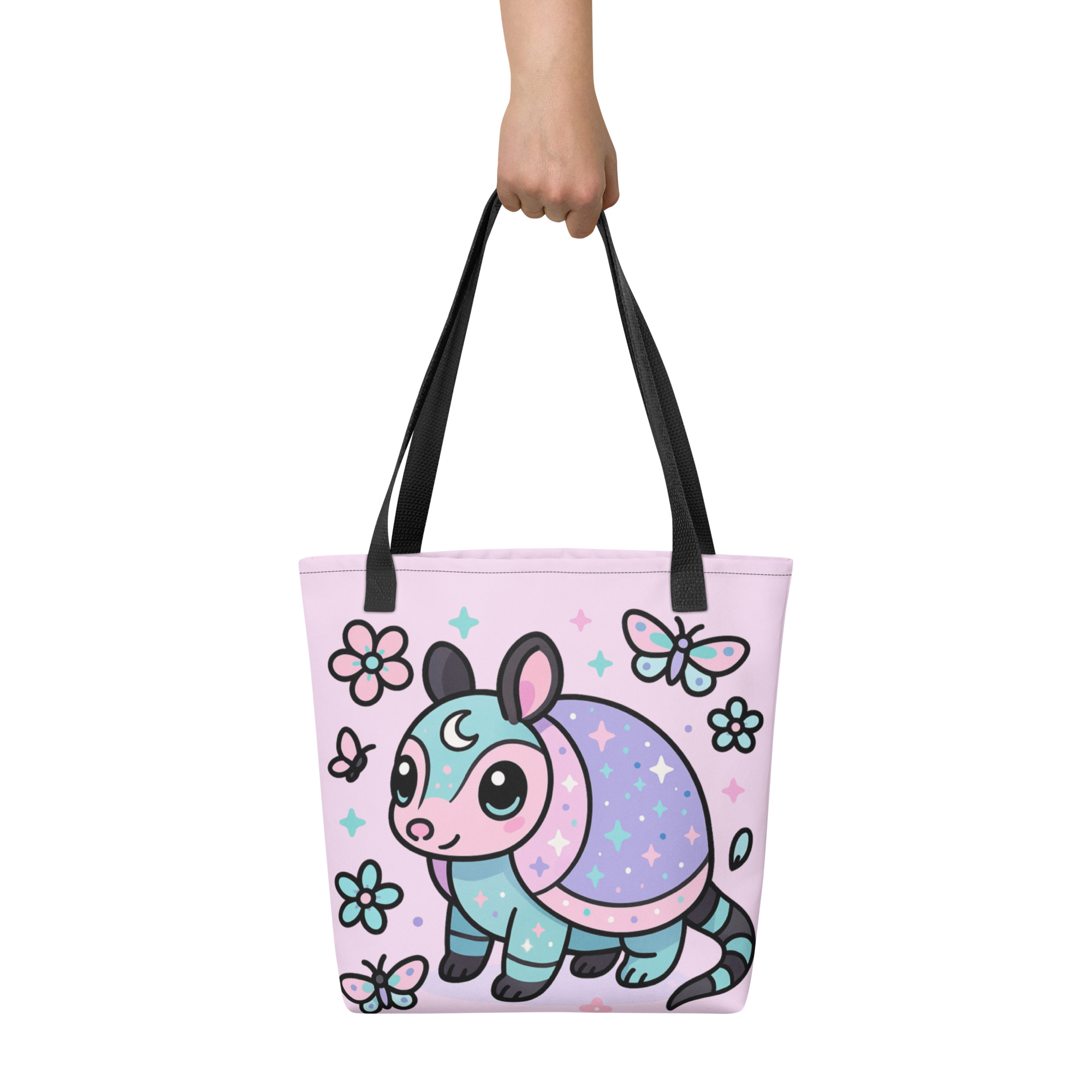 Cute Armadillo Tote Bag