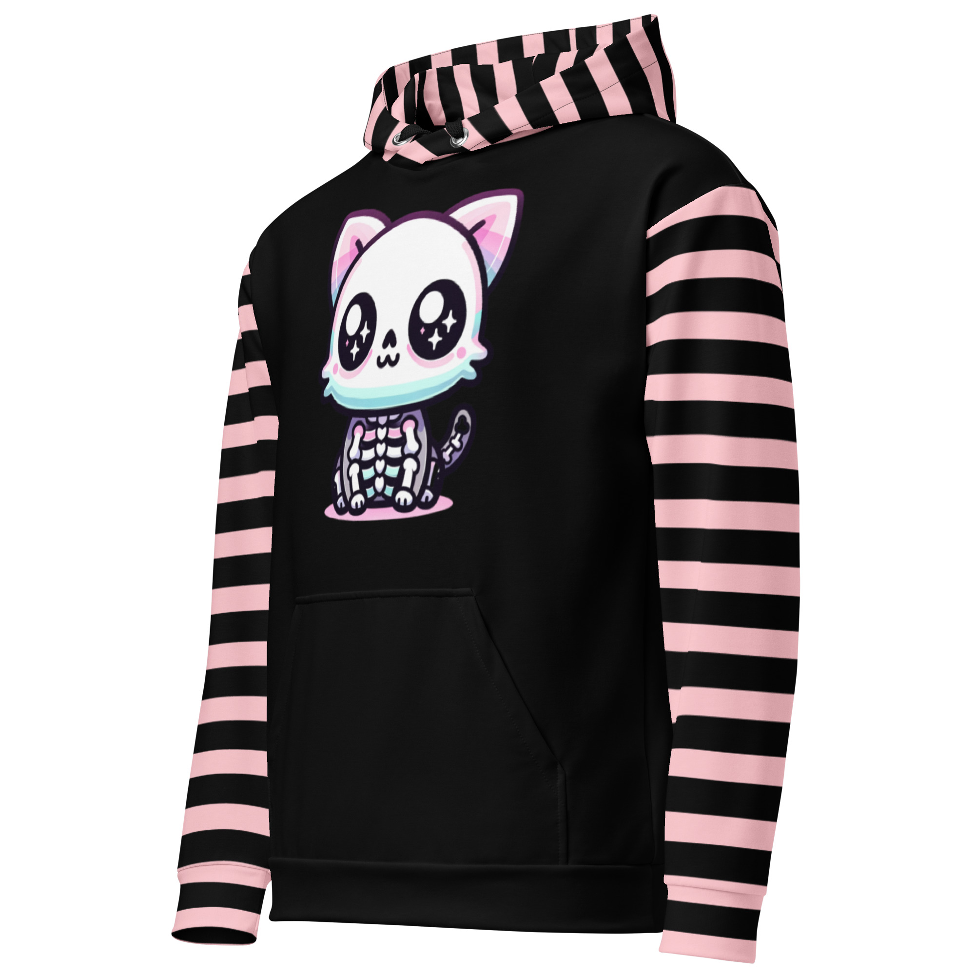 Skeleton Cat Hoodie