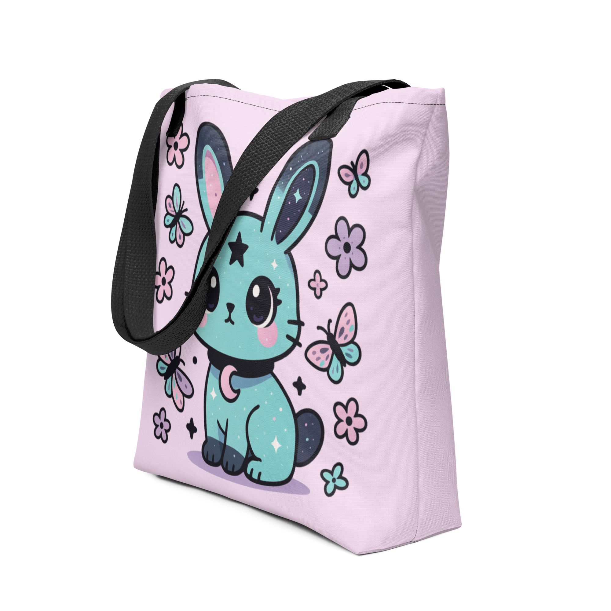 Kawaii Bunny Tote Bag