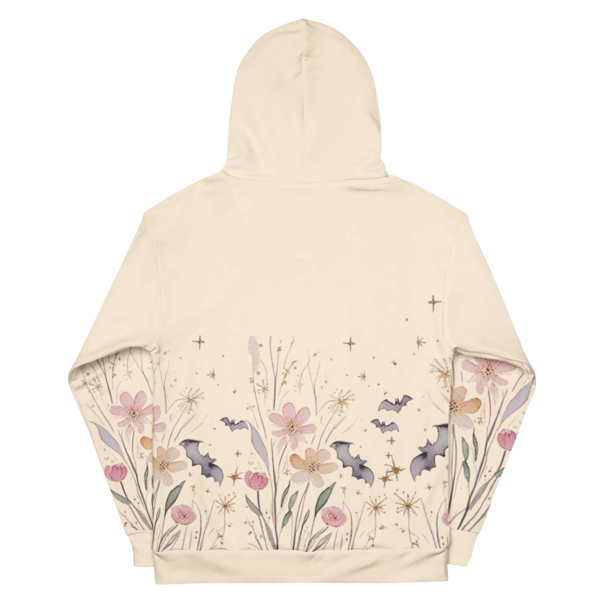Cursed Bat Beige Hoodie