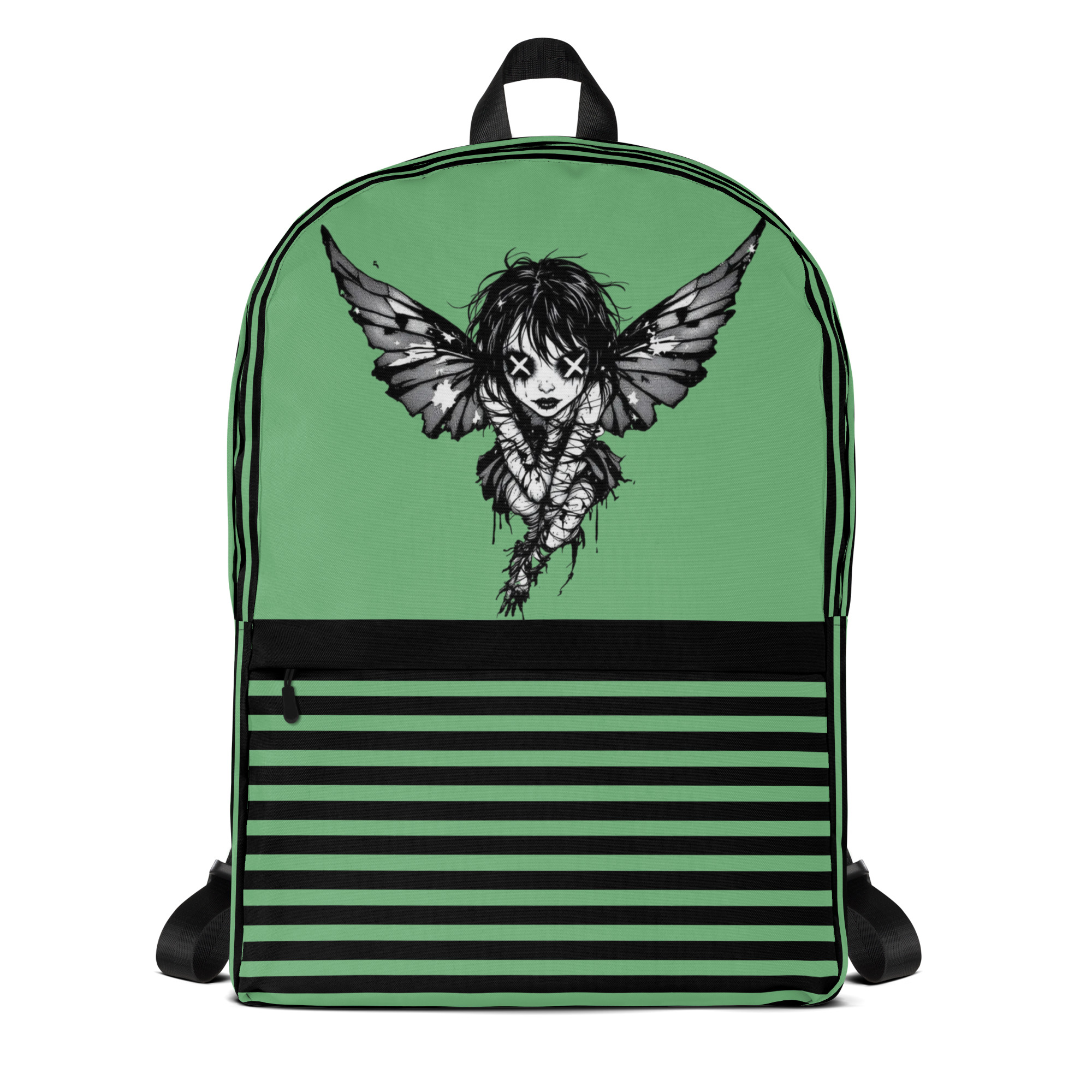 Green Butterfly Wing Backpack