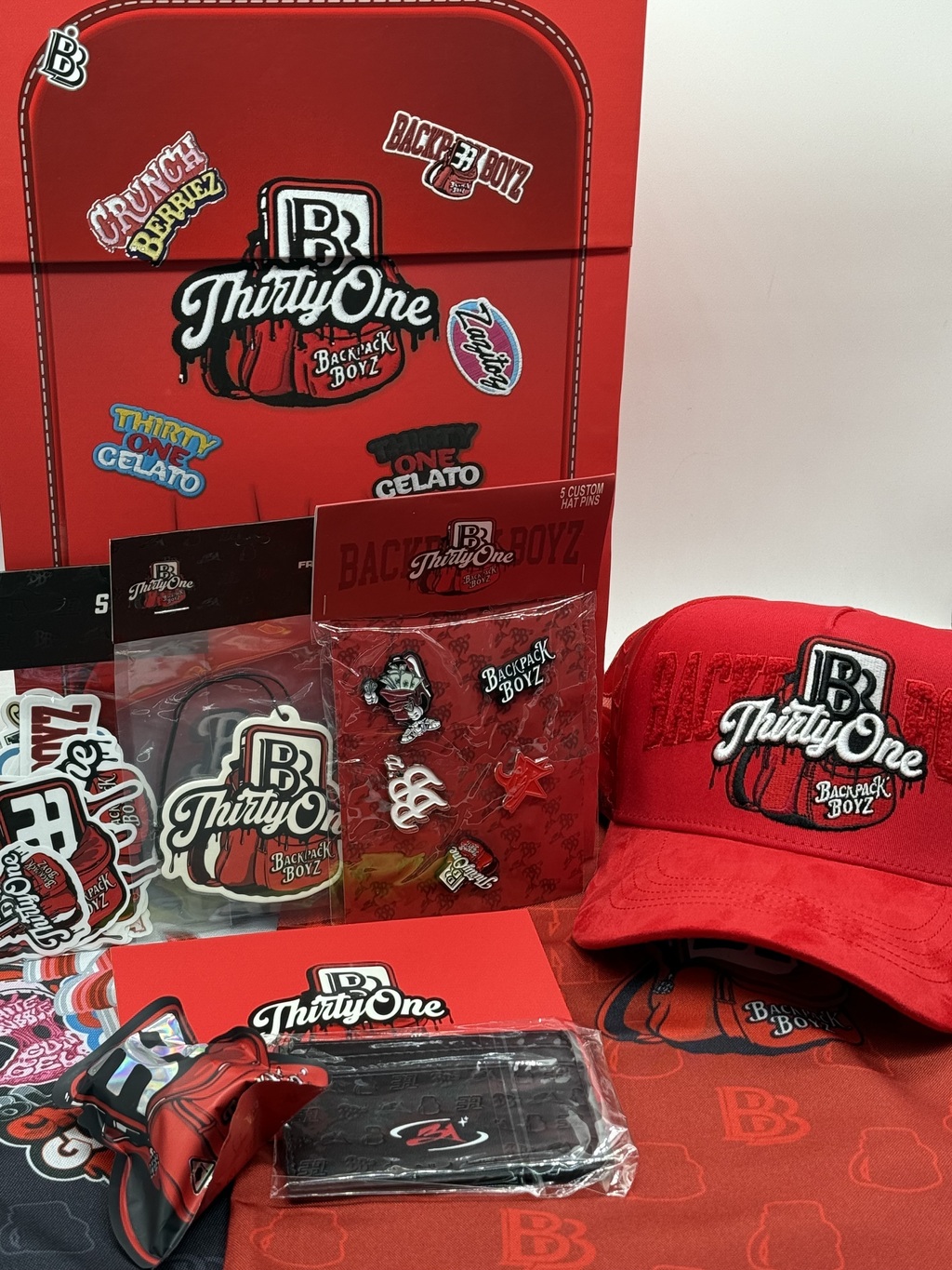 31hats x backpack boyz // La mochila full set