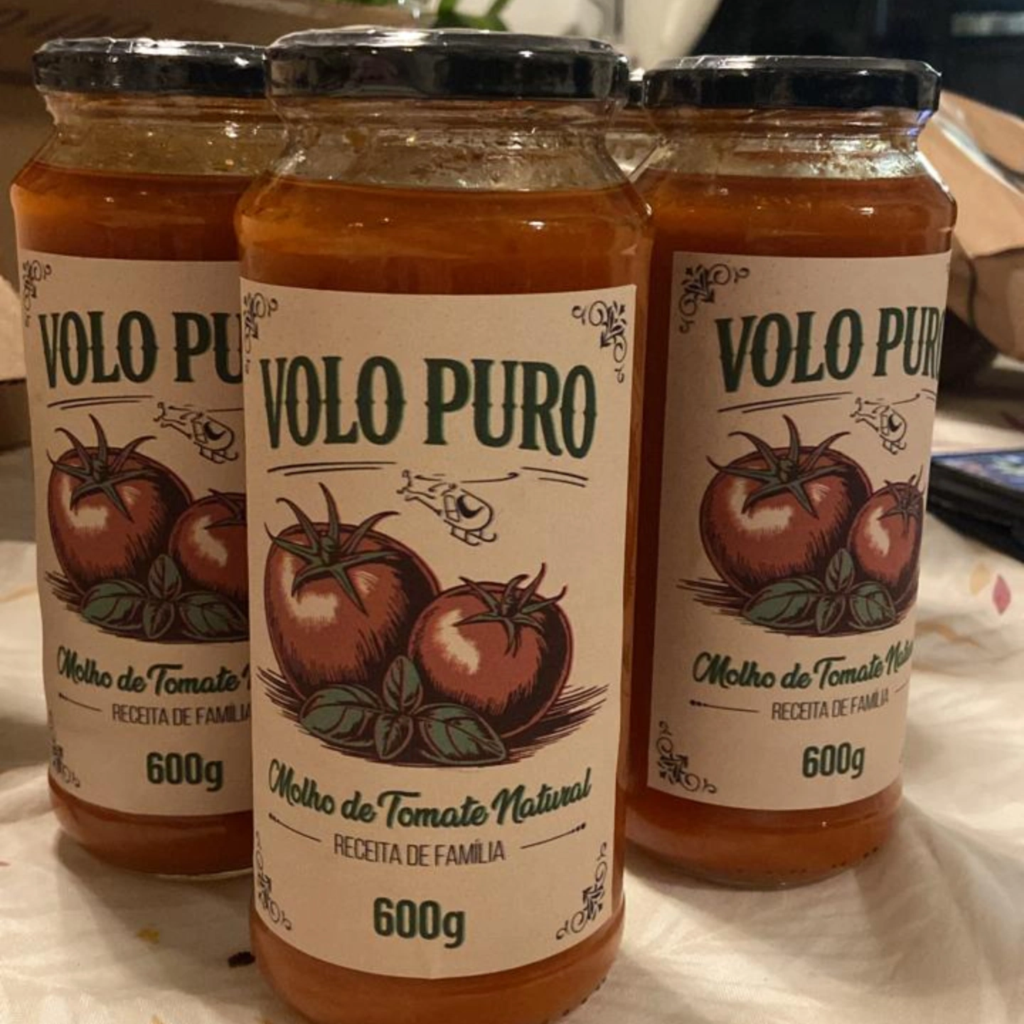 Volo Puro Molho de Tomate Natural