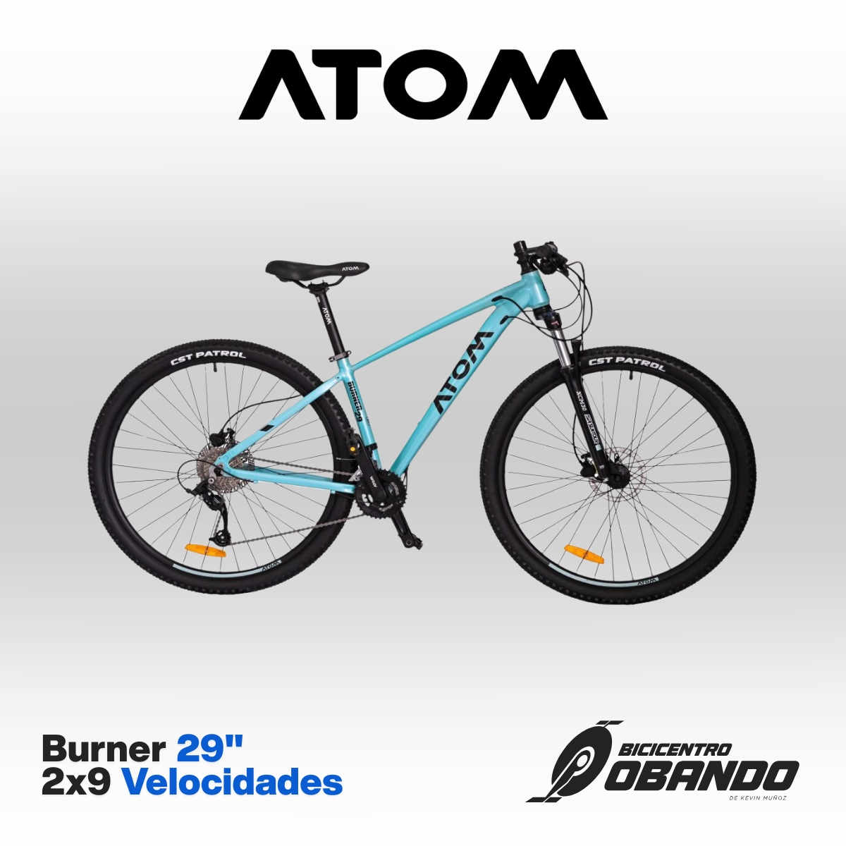 BICICLETA ATOM BURNER 29"