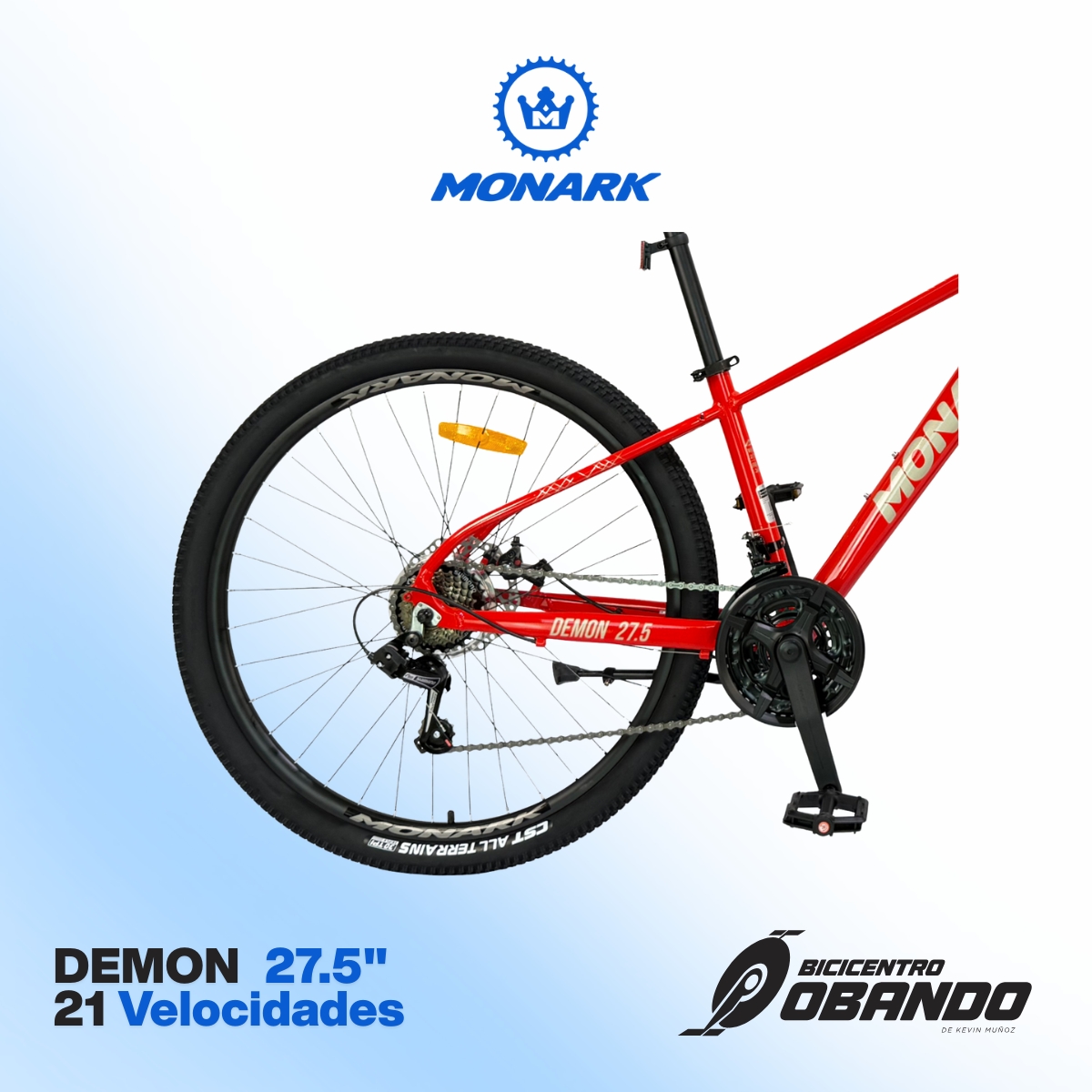BICICLETA MONARK DEMON 27.5"