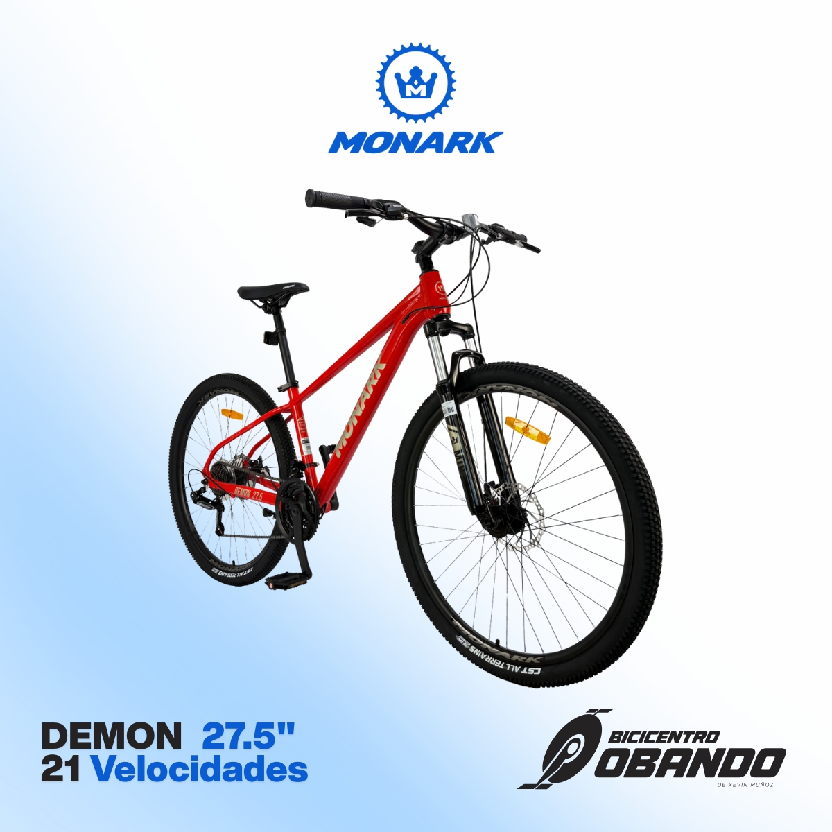 BICICLETA MONARK DEMON 27.5"