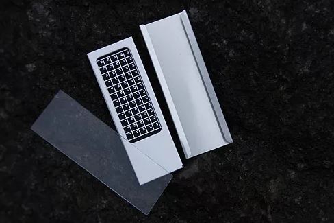 Lâminas para Microfósseis - 60 campos - kit com 10 und 