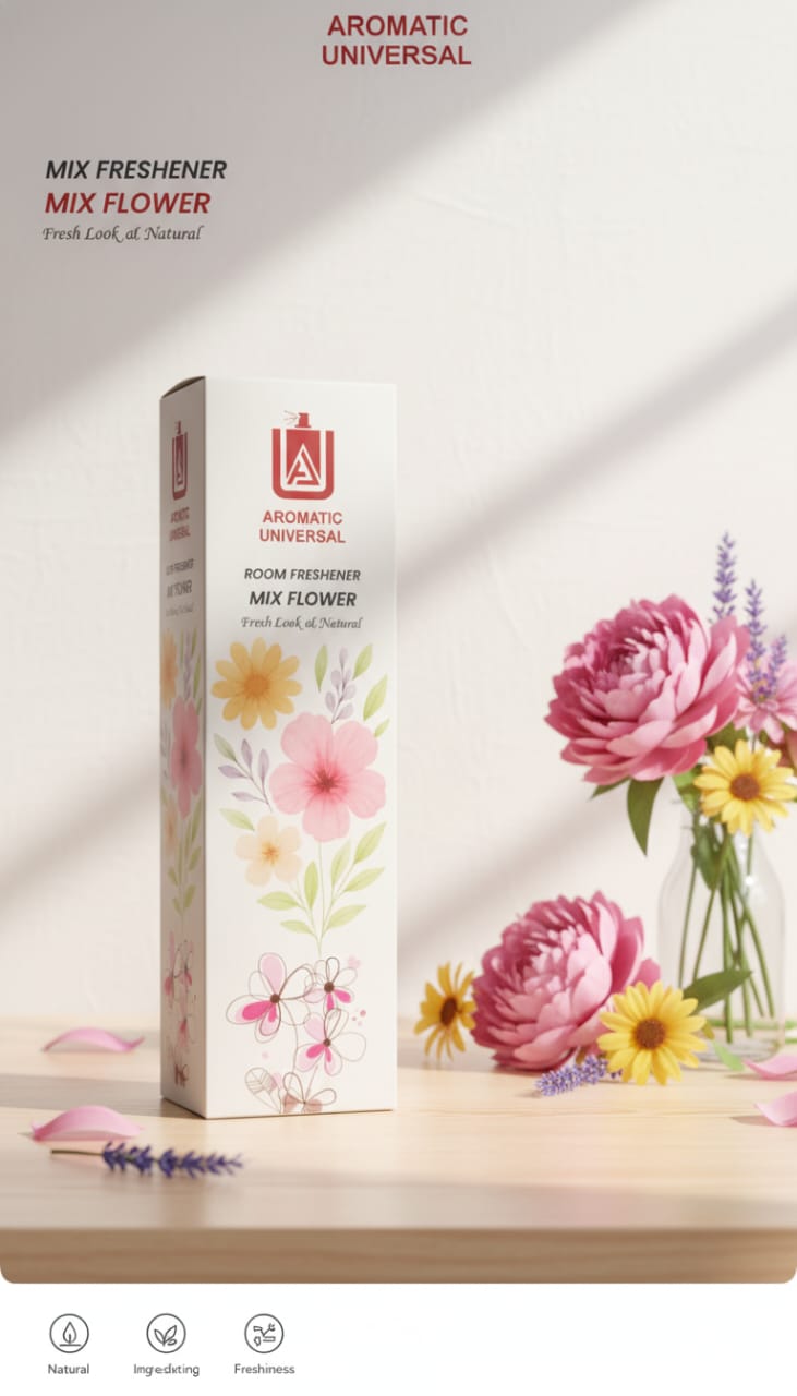 Aromatic Universal Room Freshener - Mix Flower Fragrance , 250ml