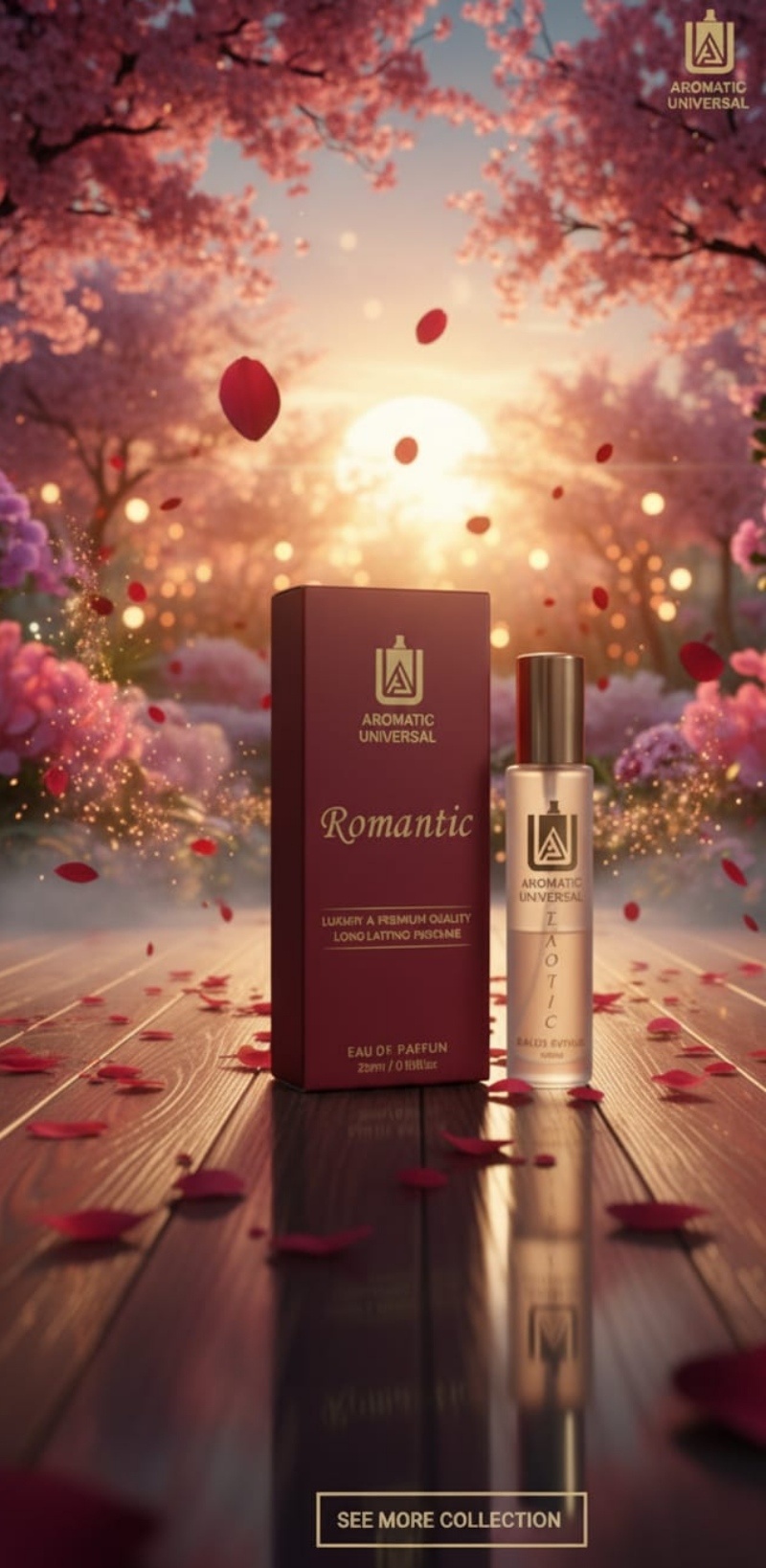 AROMATIC UNIVERSAL - Romantic , Luxury & Long-lasting perfume , 25ml