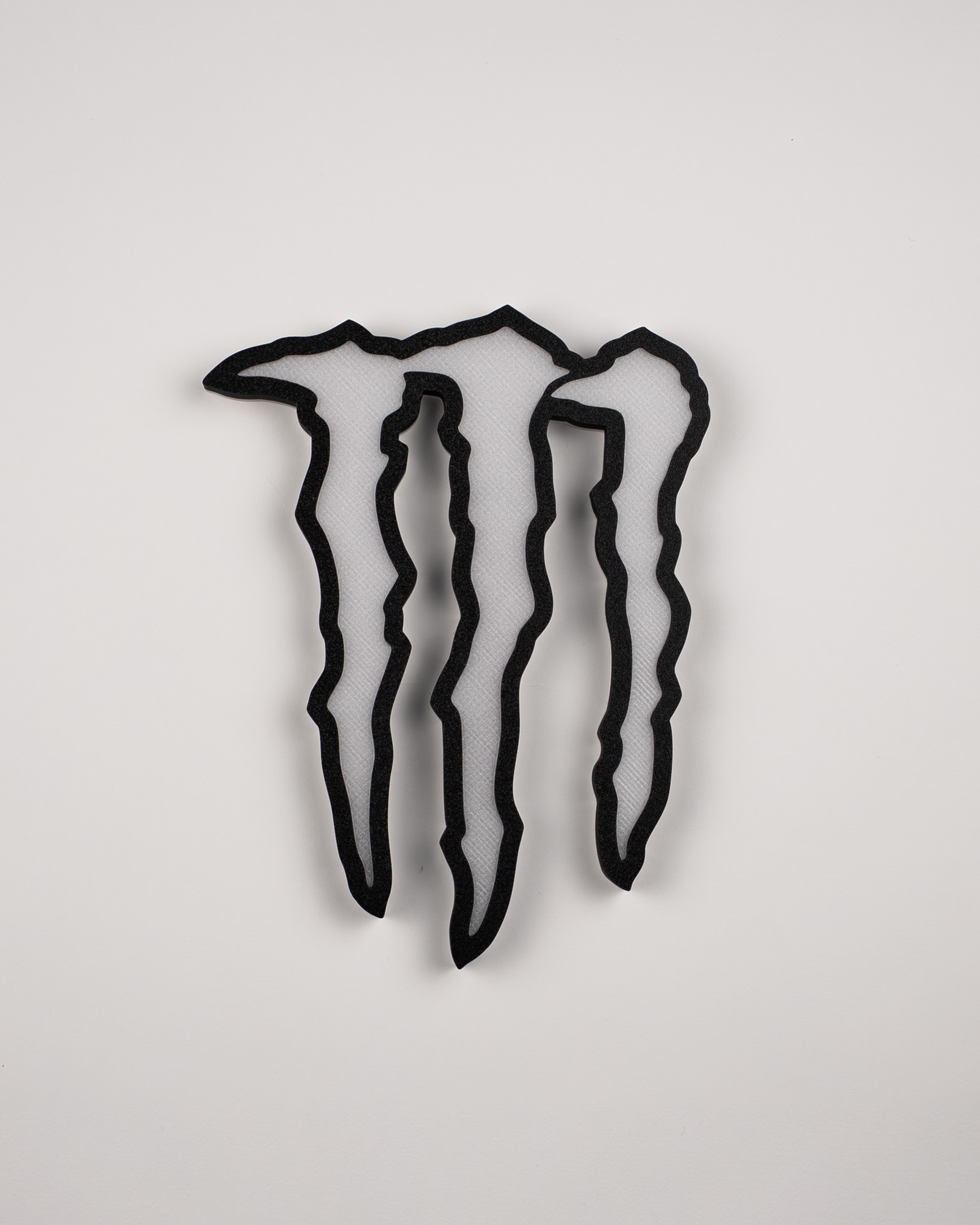 Monster-Inspired RGB LED Wall Sign