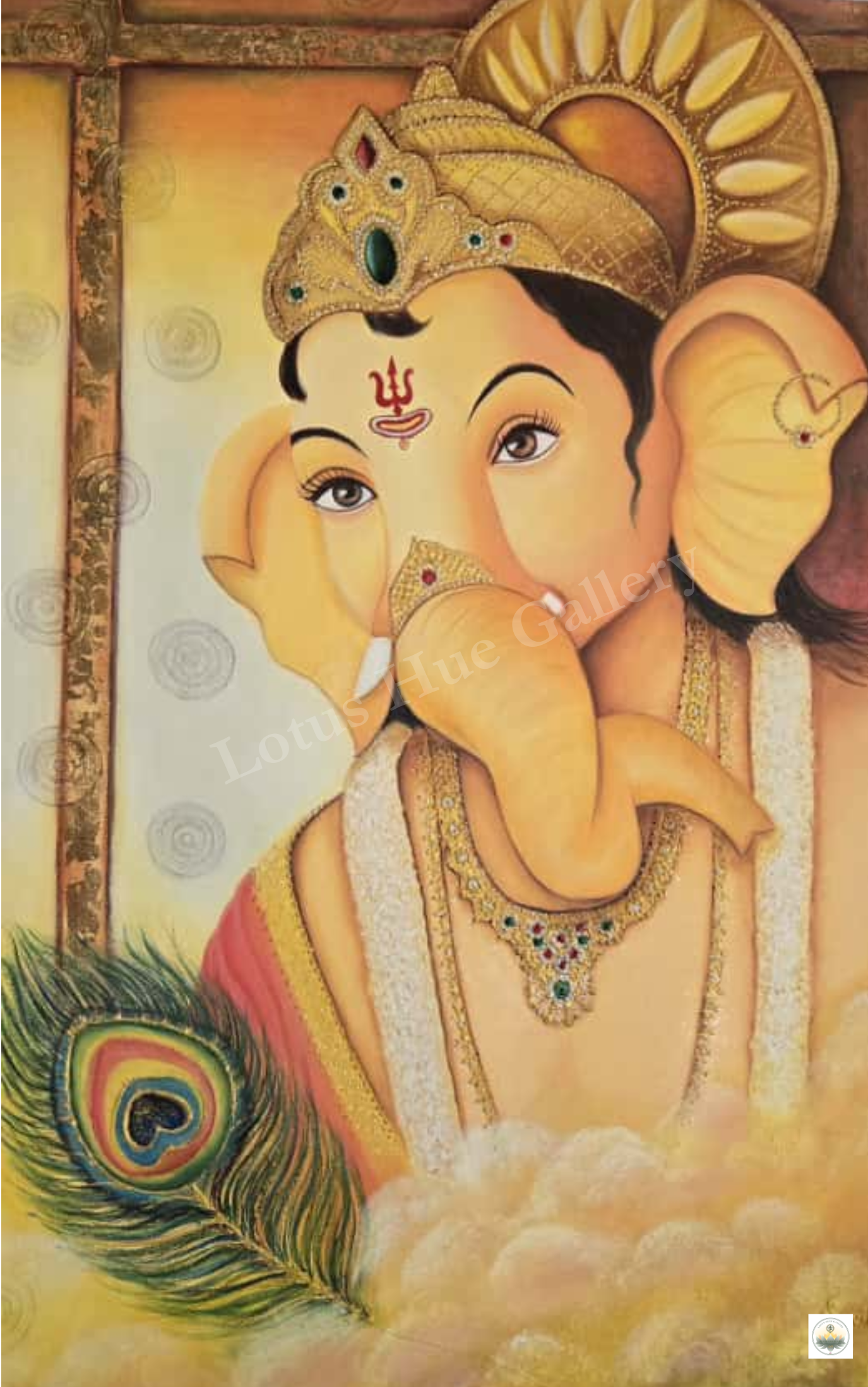 Grace of the Golden Ganesha