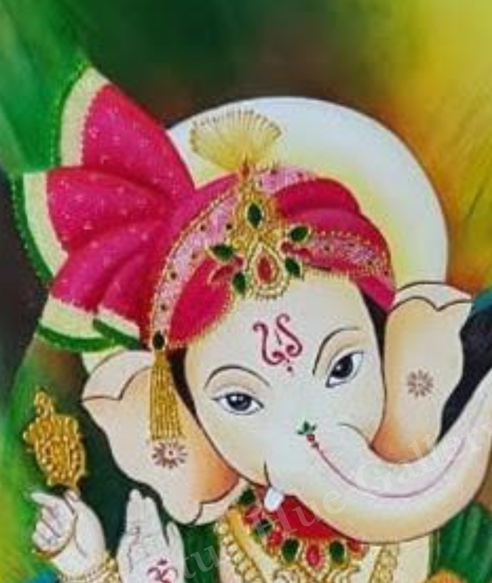 Handcrafted Lord Ganesha Painting