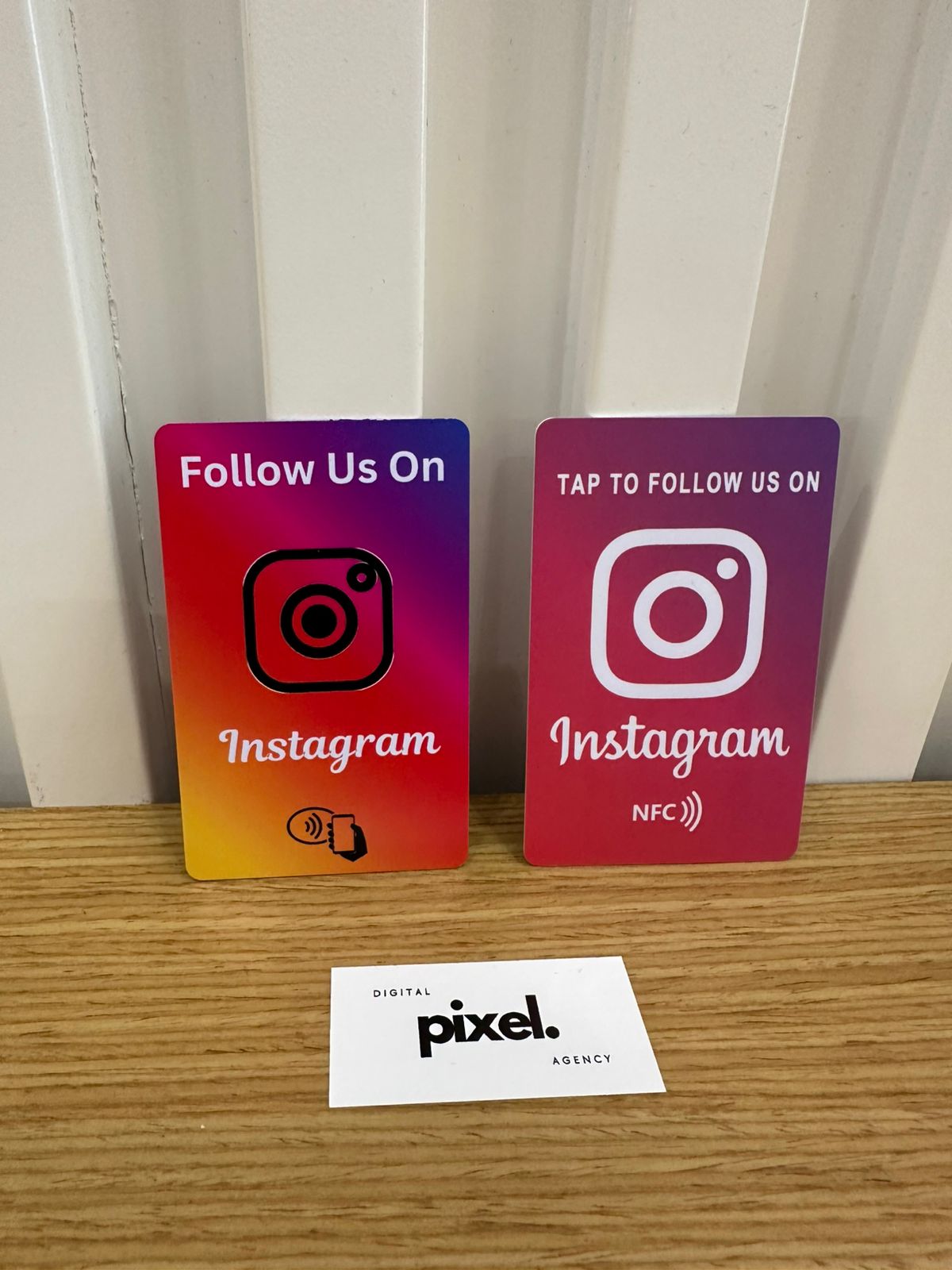 Instagram NFC Follow Cards