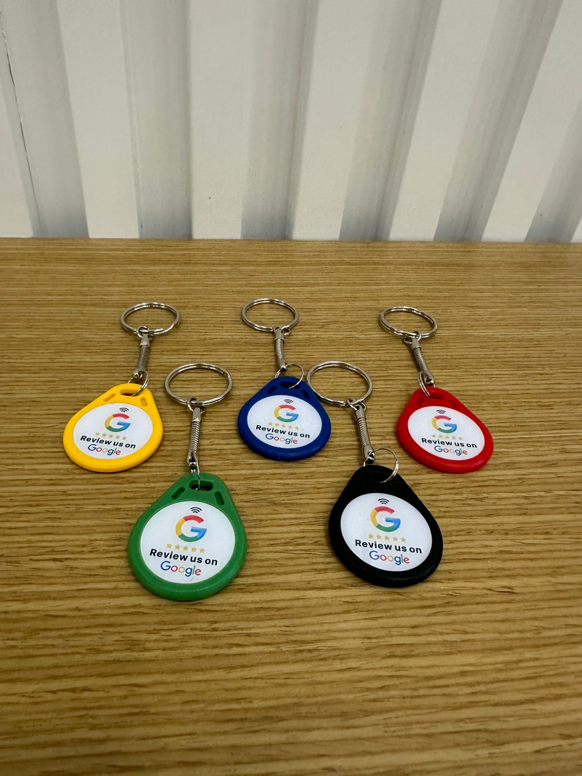 Google Review Keychains