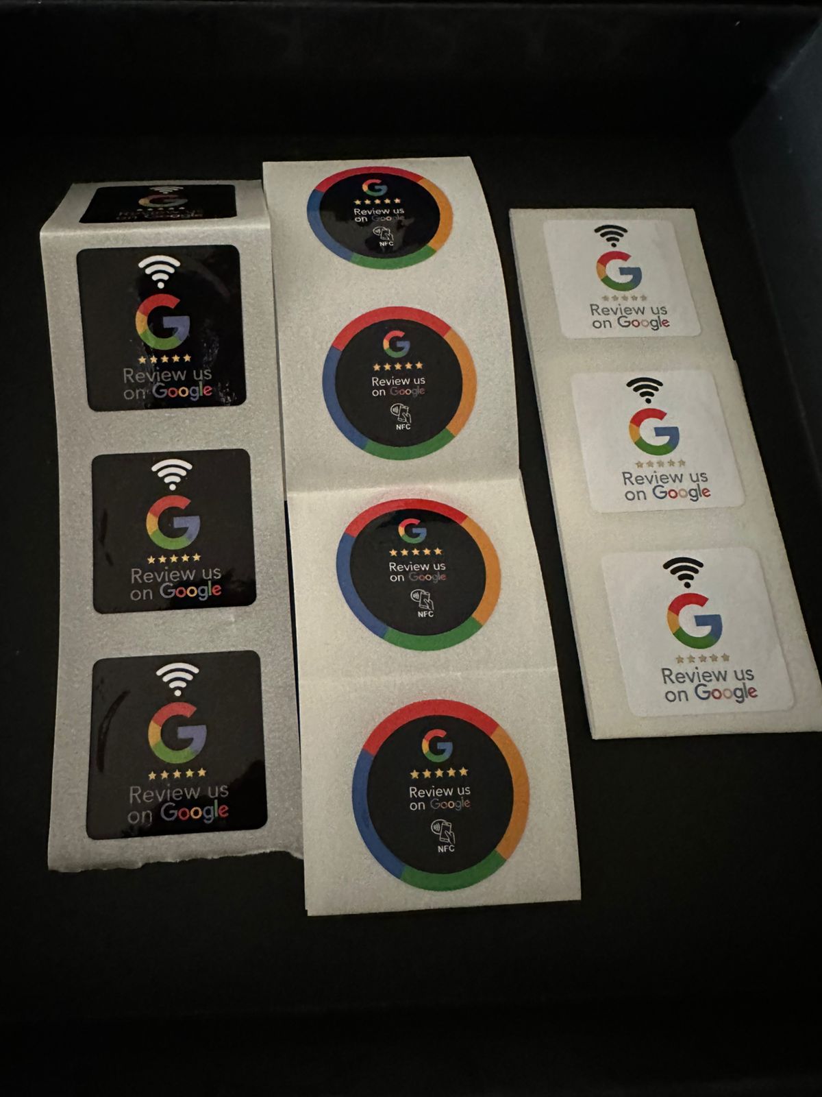 Google Review NFC Stickers